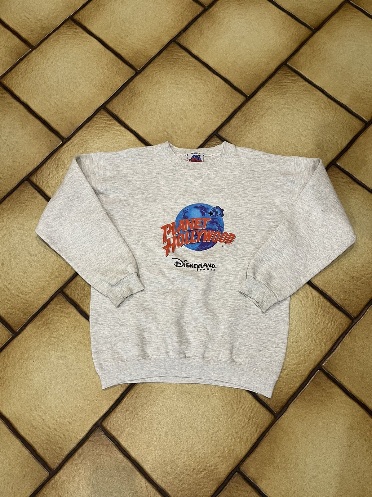 Planet Hollywood × Vintage Vintage Planet Hollywood Disnayland Paris 1991 Sweatshirt Size US M / EU 48-50 / 2 - 1 Thumbnail