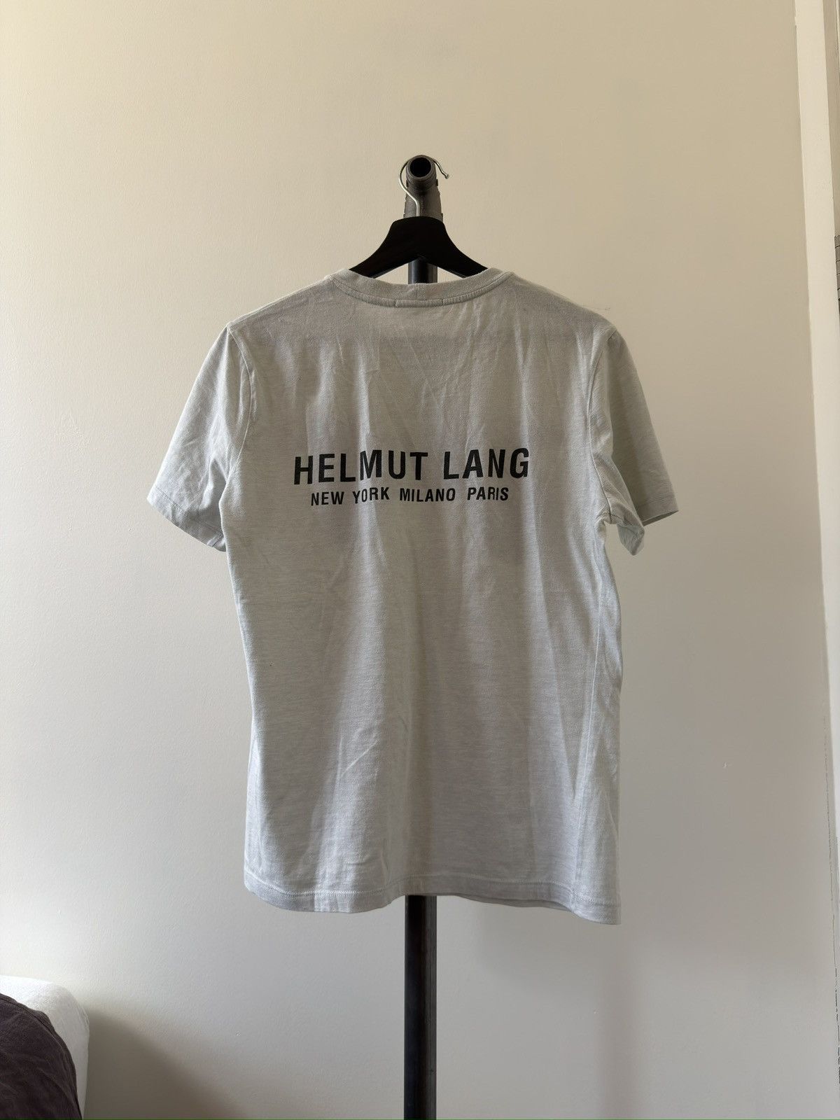 Helmut Lang FW04 "Janus in a Leather Jacket" Tee Size US XS / EU 42 / 0 - 2 Thumbnail