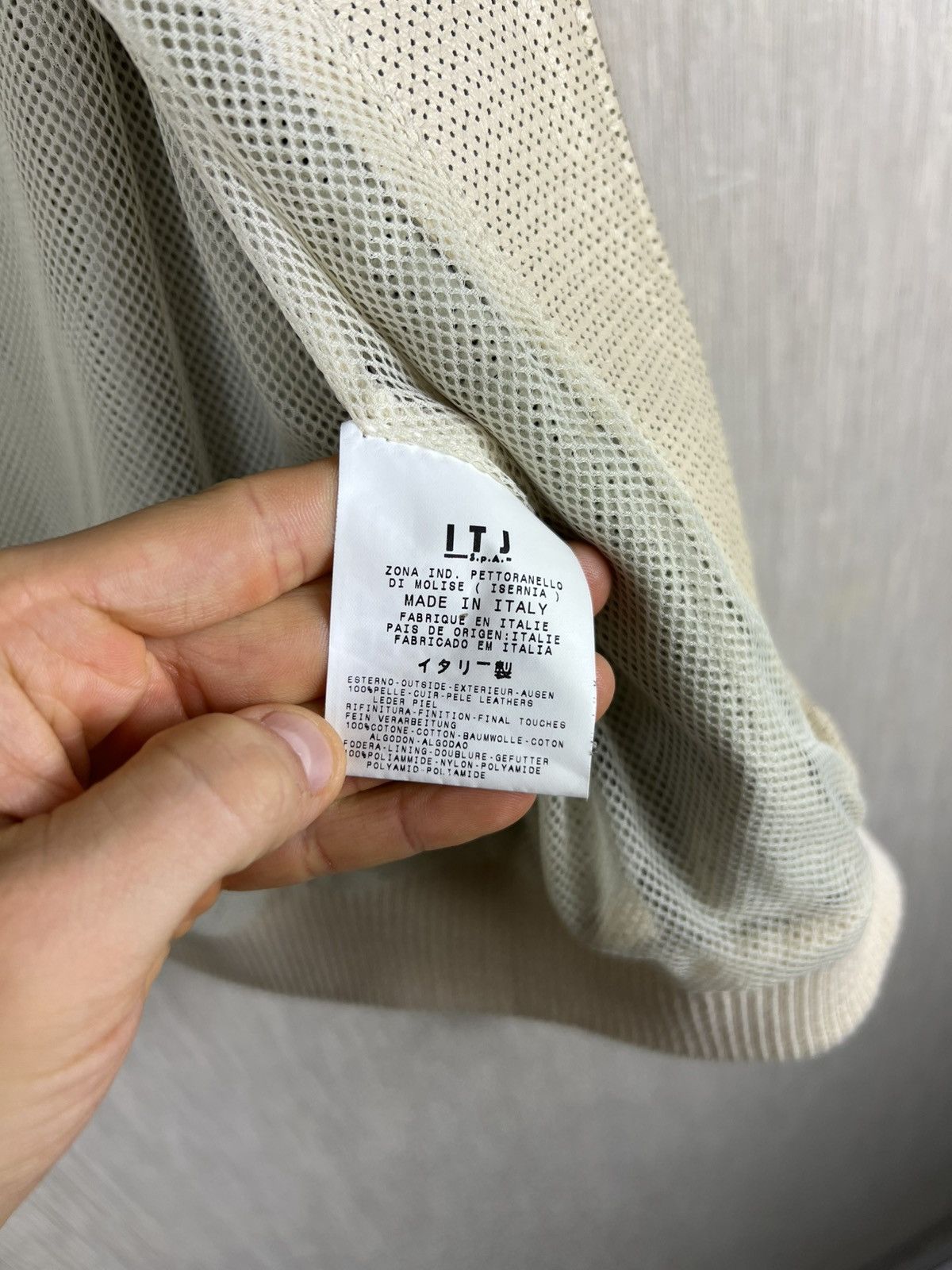 Gianfranco Ferre Vintage Gianfranco Ferre jeans y2k airy holes leather jacket Size S / US 4 / IT 40 - 20 Thumbnail