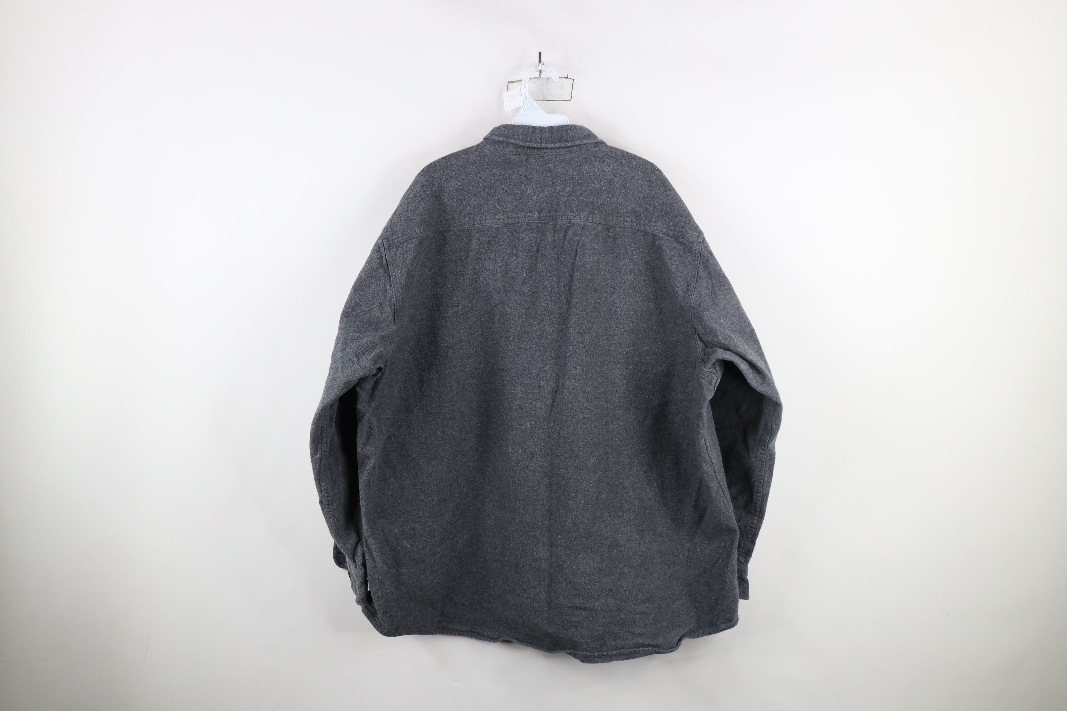 Vintage Vintage 90s Streetwear Heavyweight Cloth Button Shirt Size US XXL / EU 58 / 5 - 11 Thumbnail
