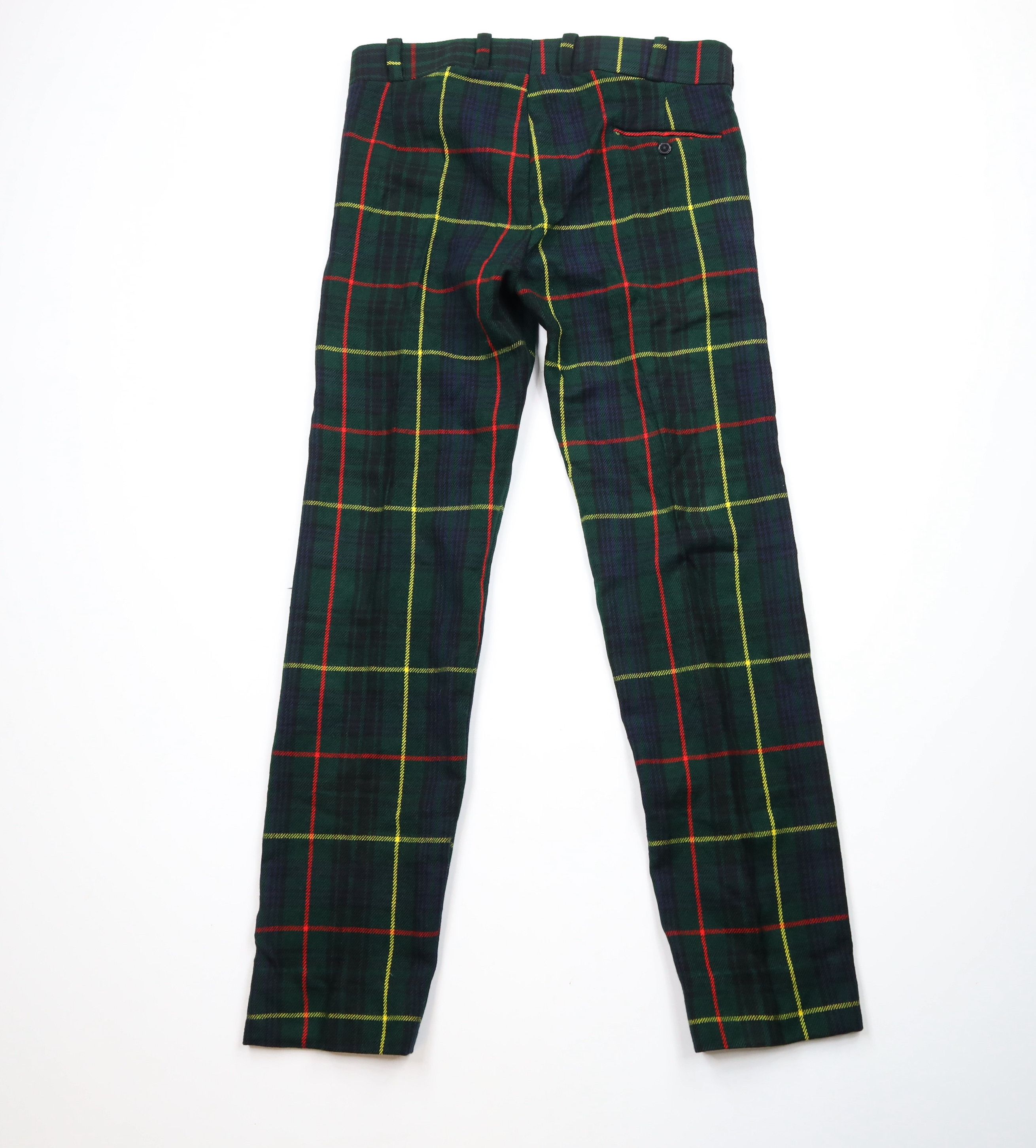 Vintage Vintage 90s Streetwear Knit Golf Chino Pants Rainbow Plaid Size US 36 / EU 52 - 10 Thumbnail