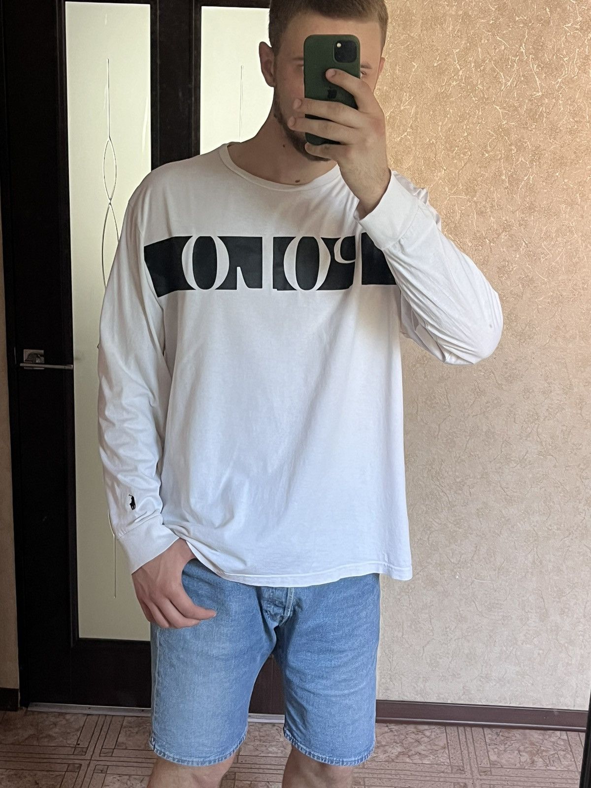 Polo Ralph Lauren × Vintage Polo Ralph Lauren longsleeve tshirt minimalistic logo Size US XL / EU 56 / 4 - 2 Thumbnail