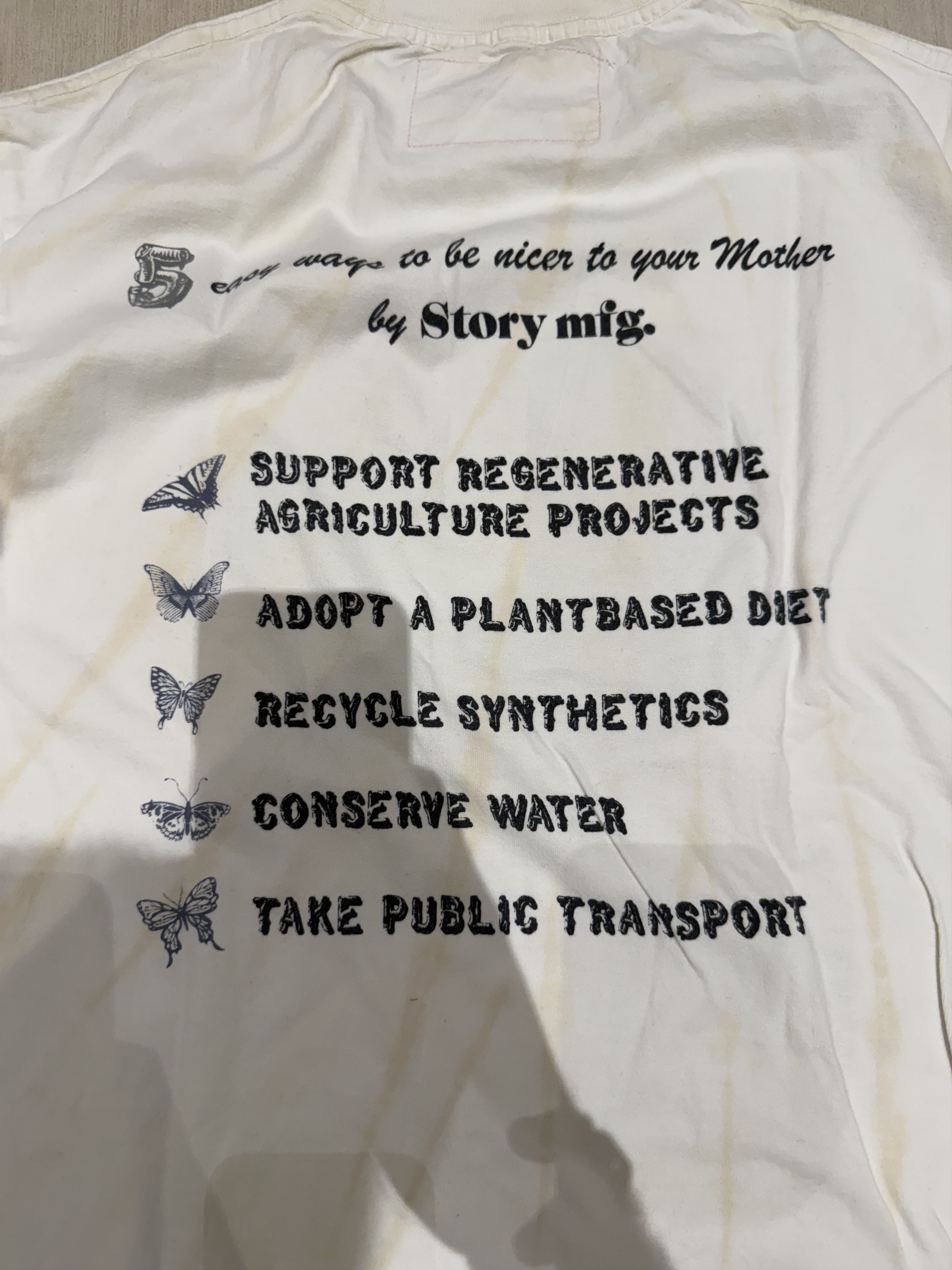 Story Mfg. Story Mfg long sleeve T shirt Size US S / EU 44-46 / 1 - 4 Thumbnail