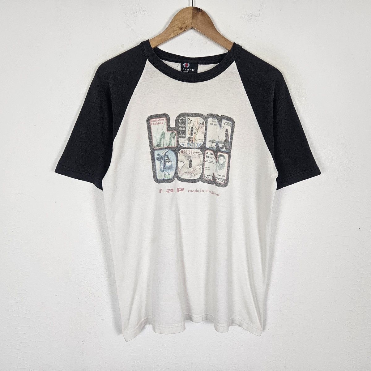 Vintage Vintage 90s Body Rap London tee Size US M / EU 48-50 / 2 - 2 Thumbnail