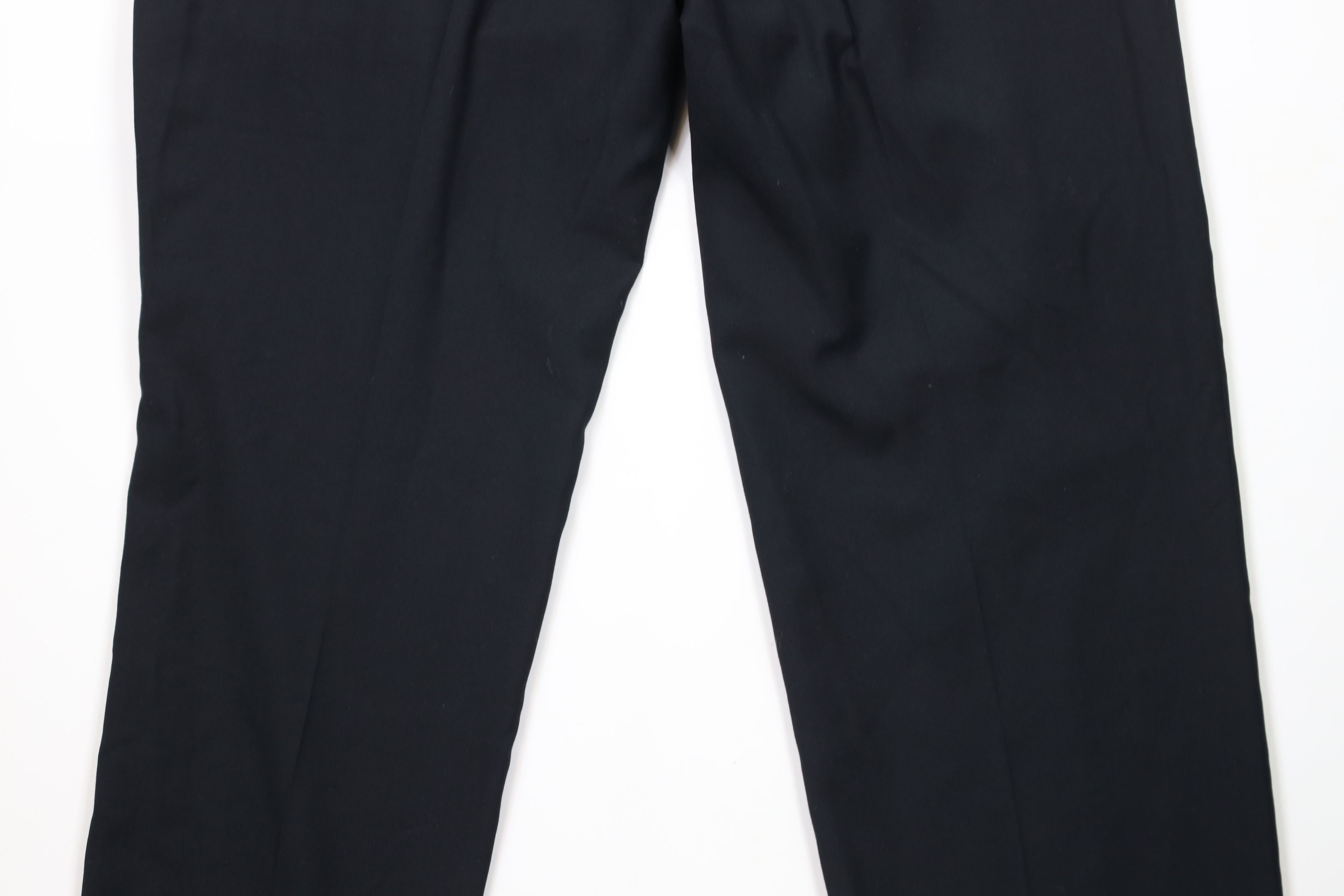 Ralph Lauren × Vintage Vintage Ralph Lauren Wide Leg Chino Pants Trousers Black Size US 36 / EU 52 - 11 Thumbnail