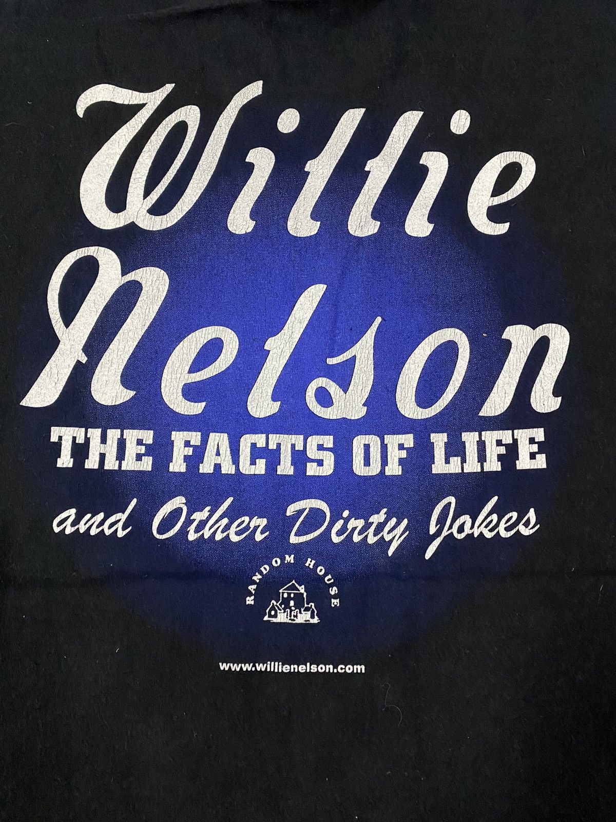 Band Tees Vintage Willie Nelson - The Facts of Life Book Promo Tour Size US XL / EU 56 / 4 - 17 Thumbnail