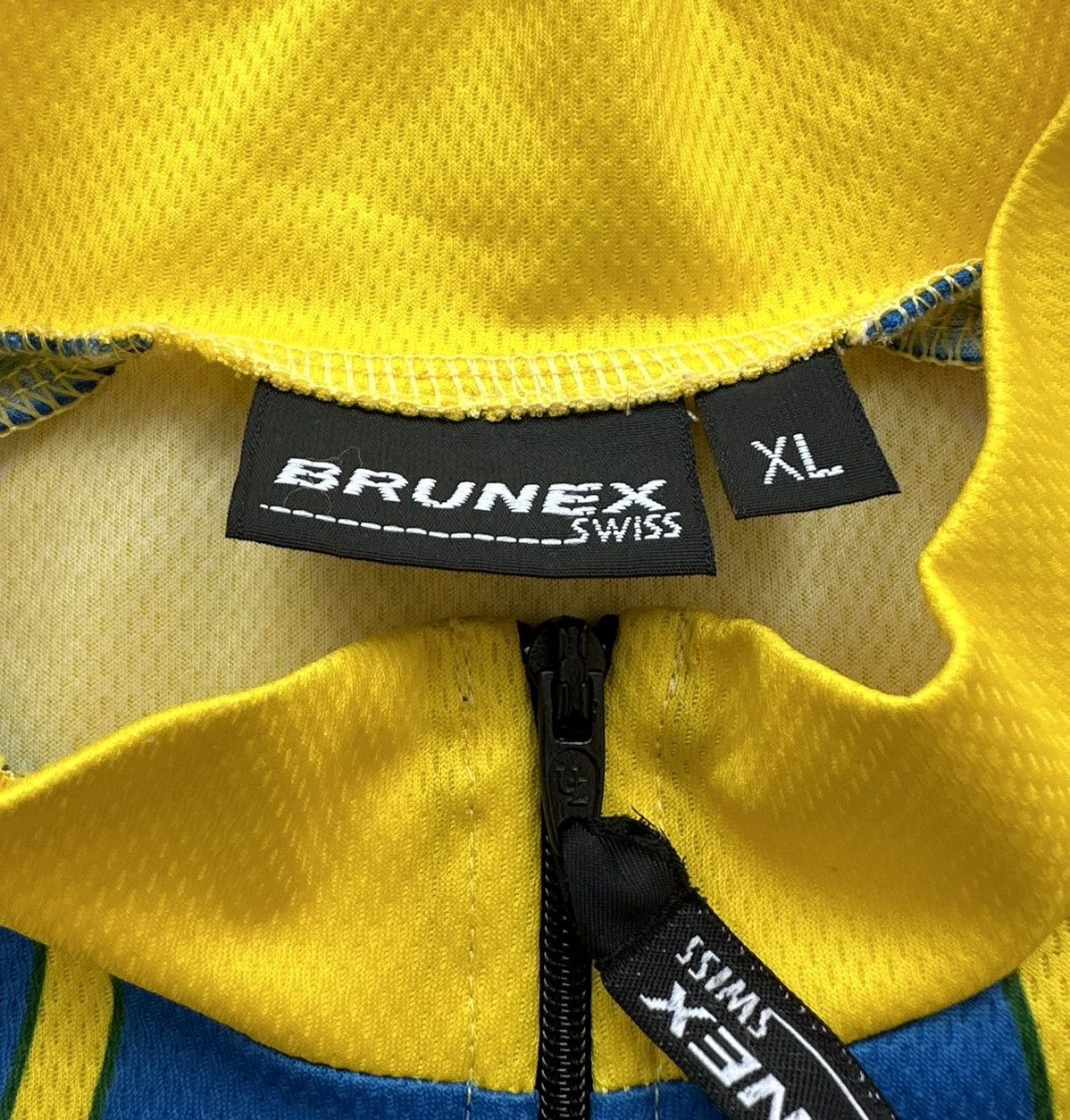 Vintage Brunex Switzerland Cycling Shirt Jersey Men's Size XL Size US XL / EU 56 / 4 - 4 Thumbnail