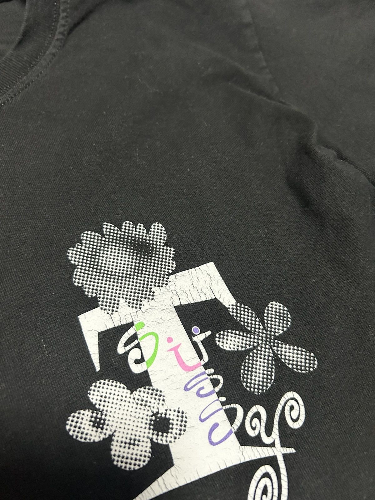 Stussy Big Logo Stussy T-shirt Flowers Size S-M Y2k Size US M / EU 48-50 / 2 - 10 Thumbnail