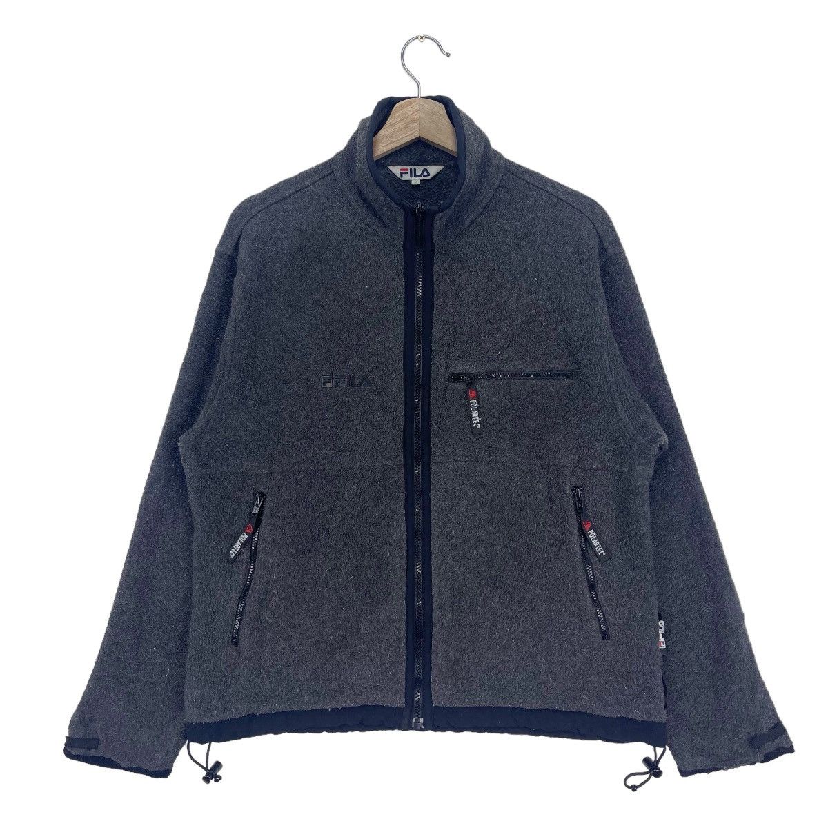 Fila × Vintage 90’s Fila Fleece Polartec Jacket Size US M / EU 48-50 / 2 - 1 Thumbnail