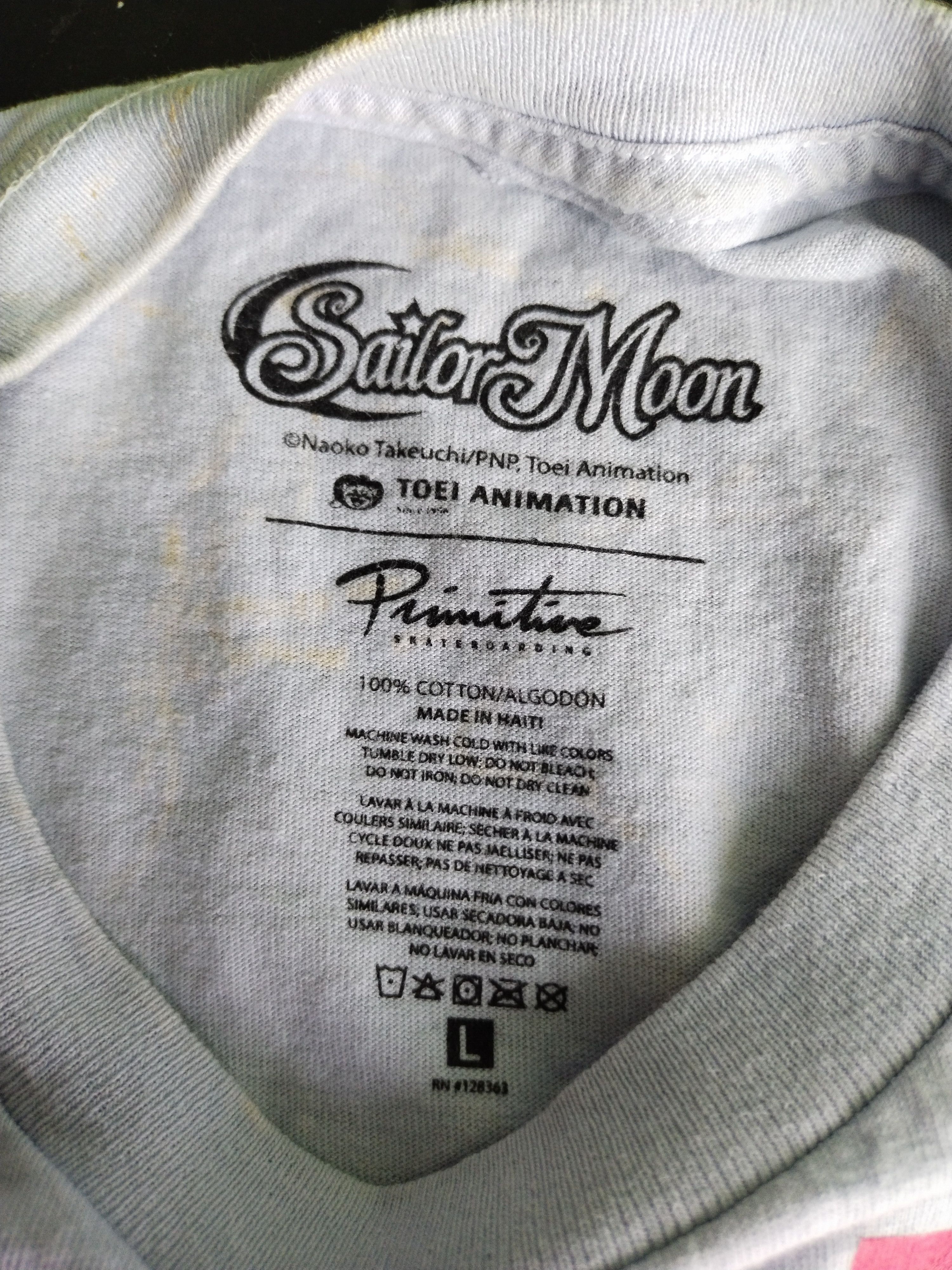 Anime Vintage Sailor Moon x Primitive Graphic Tie Dye Tee Size US L / EU 52-54 / 3 - 9 Thumbnail