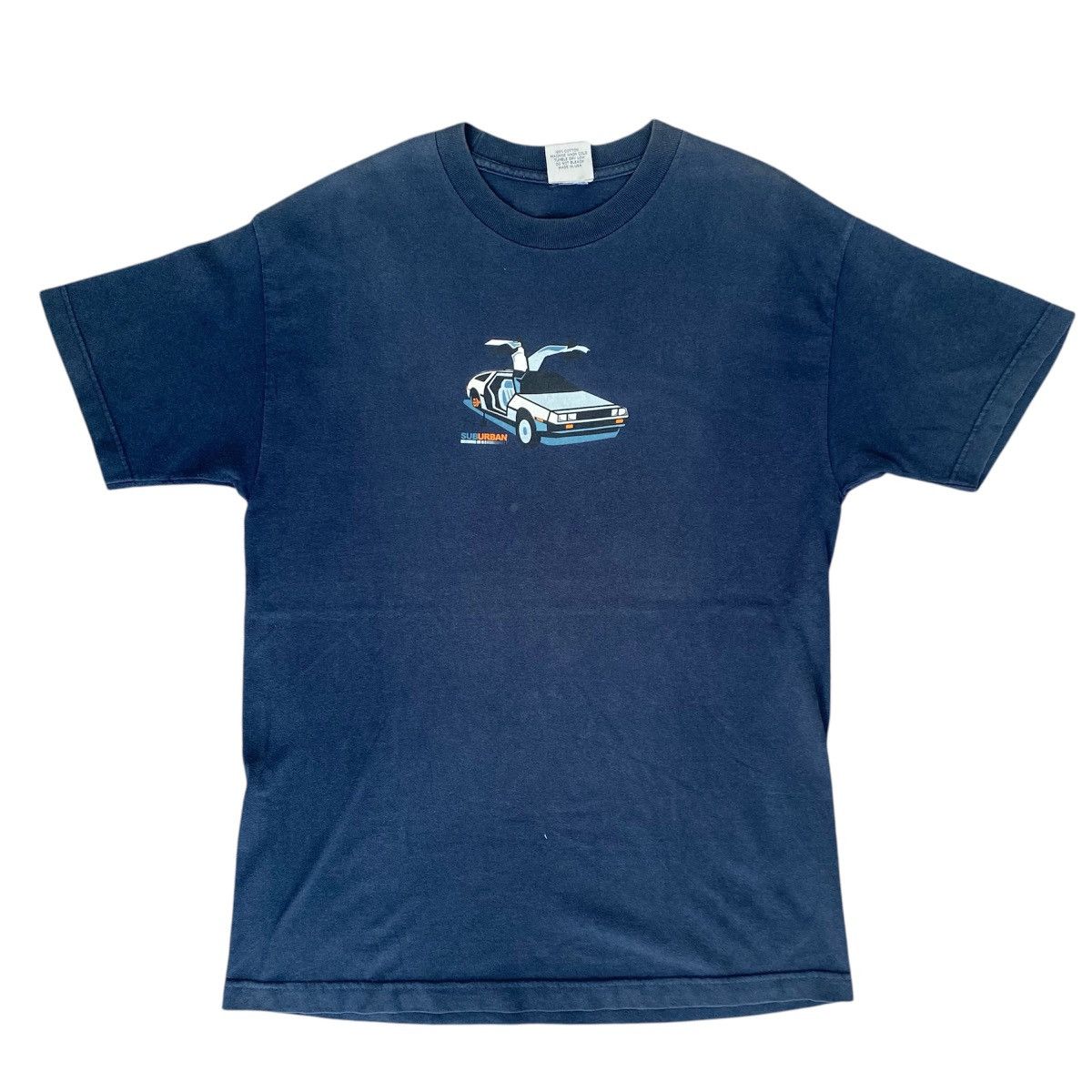 Vintage Sub Urban Clothing Tech Brand Dmc DeLorean Car Tee