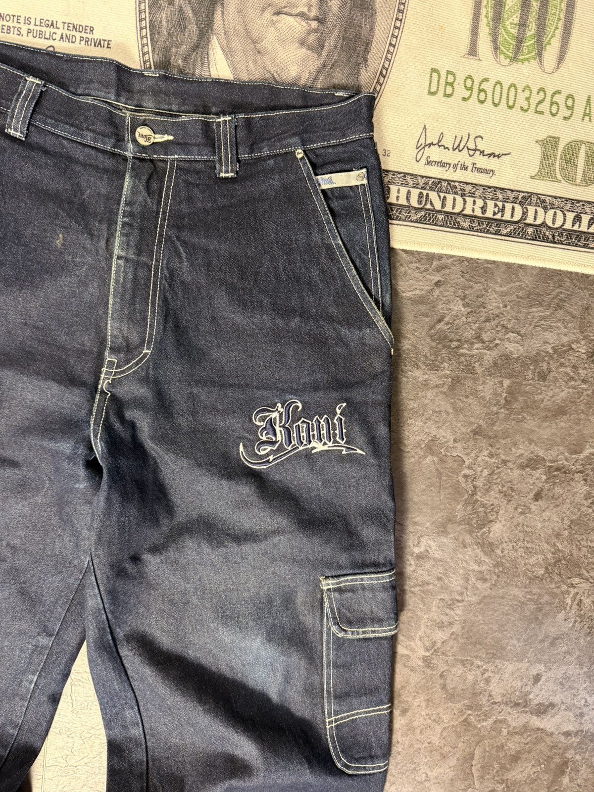 Karl Kani Vintage jeans Karl Kani,sk8 streetwear y2k opium style Size US 34 / EU 50 - 11 Thumbnail