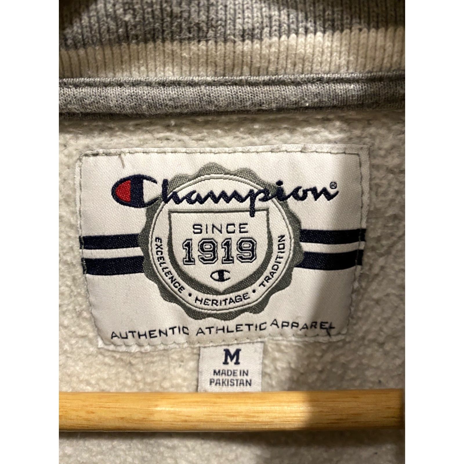 Champion Champion Sweatshirt Mens 1/4 Zip Pullover St Mary’s College Gray M Size US M / EU 48-50 / 2 - 3 Thumbnail