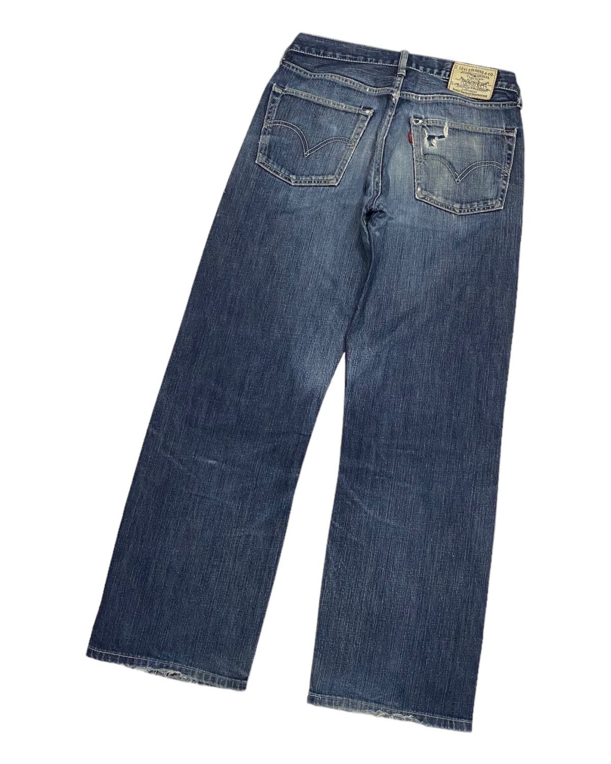 Levi's VINTAGE LEVIS 503 DISTRESSED BAGGY DENIM JEANS Size US 31 - 6 Thumbnail