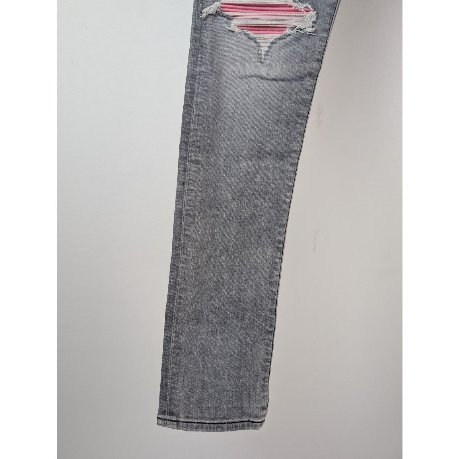 Amiri o1rshd1 Ultrasuede MX1 Denim Jeans in Concrete Grey Size US 29 - 9 Thumbnail