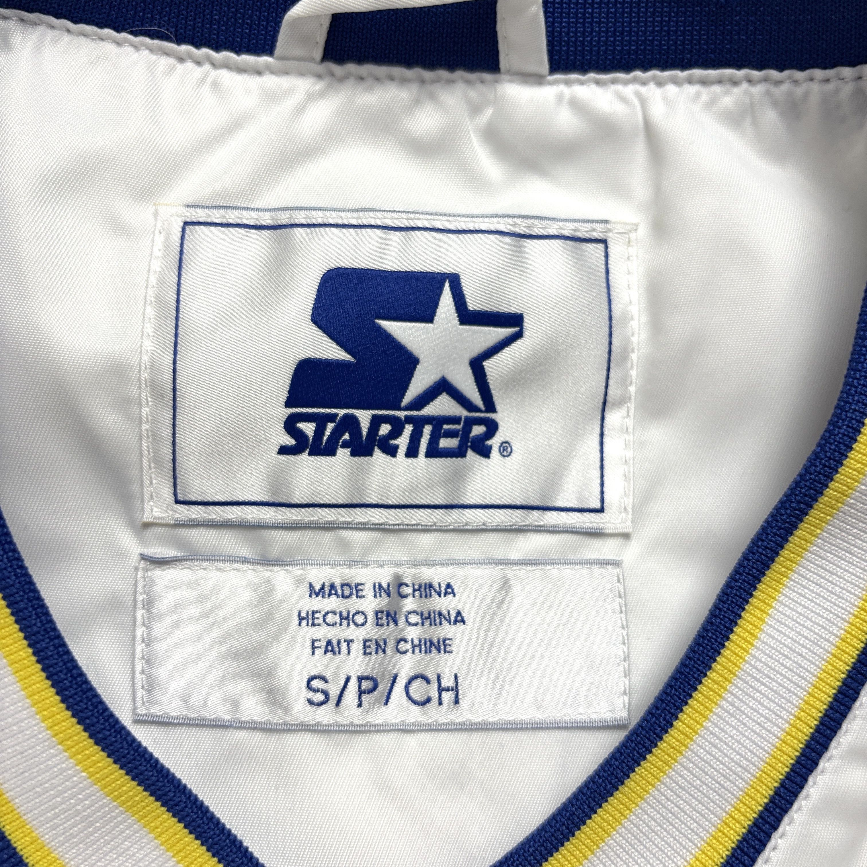 Starter Los Angeles Rams Starter Mens Windbreaker Jacket White Sz S Size US S / EU 44-46 / 1 - 3 Thumbnail