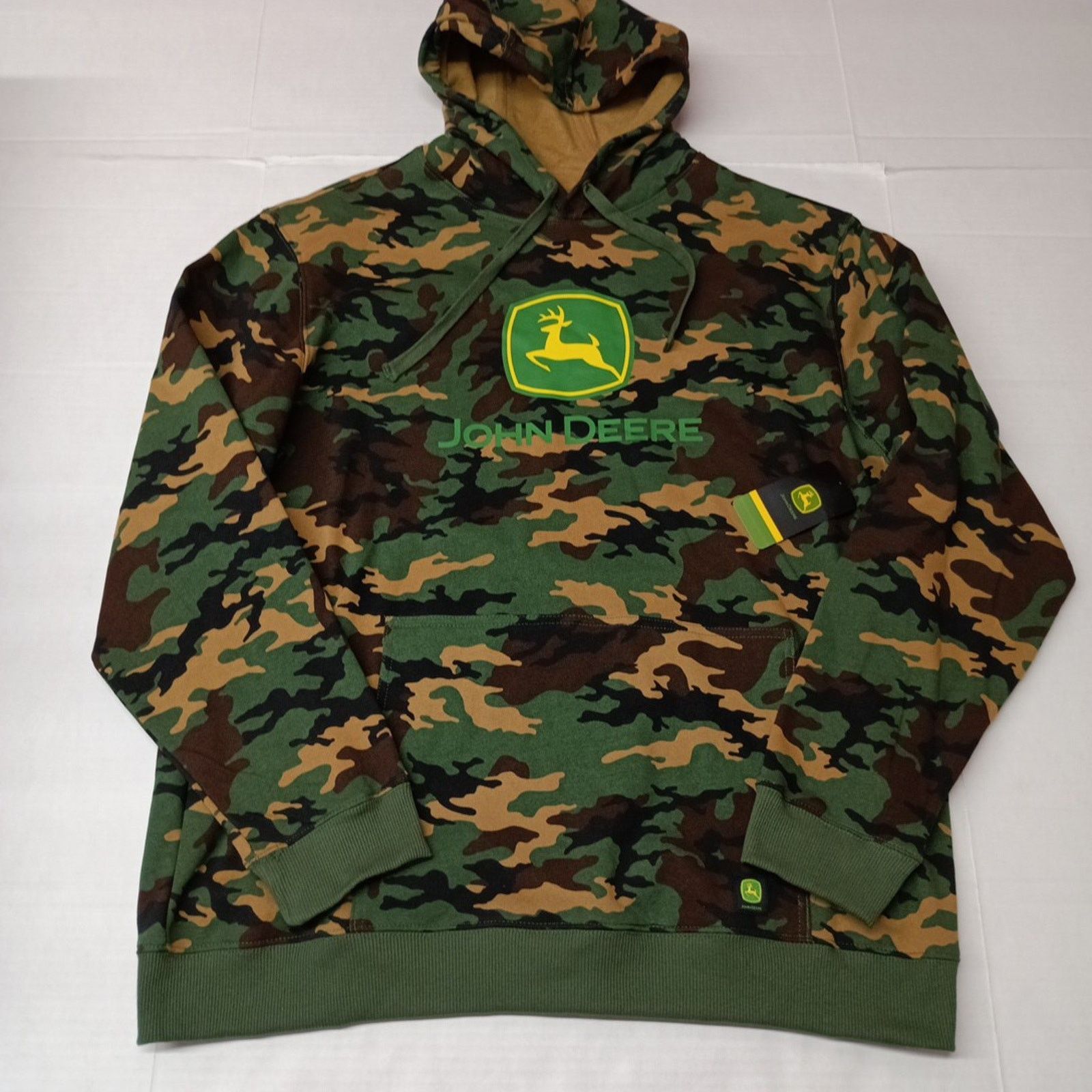 John Deere John Deere Hoodie Men's XL Core Camo Logo Outdoor Hunting Size US XL / EU 56 / 4 - 1 Thumbnail