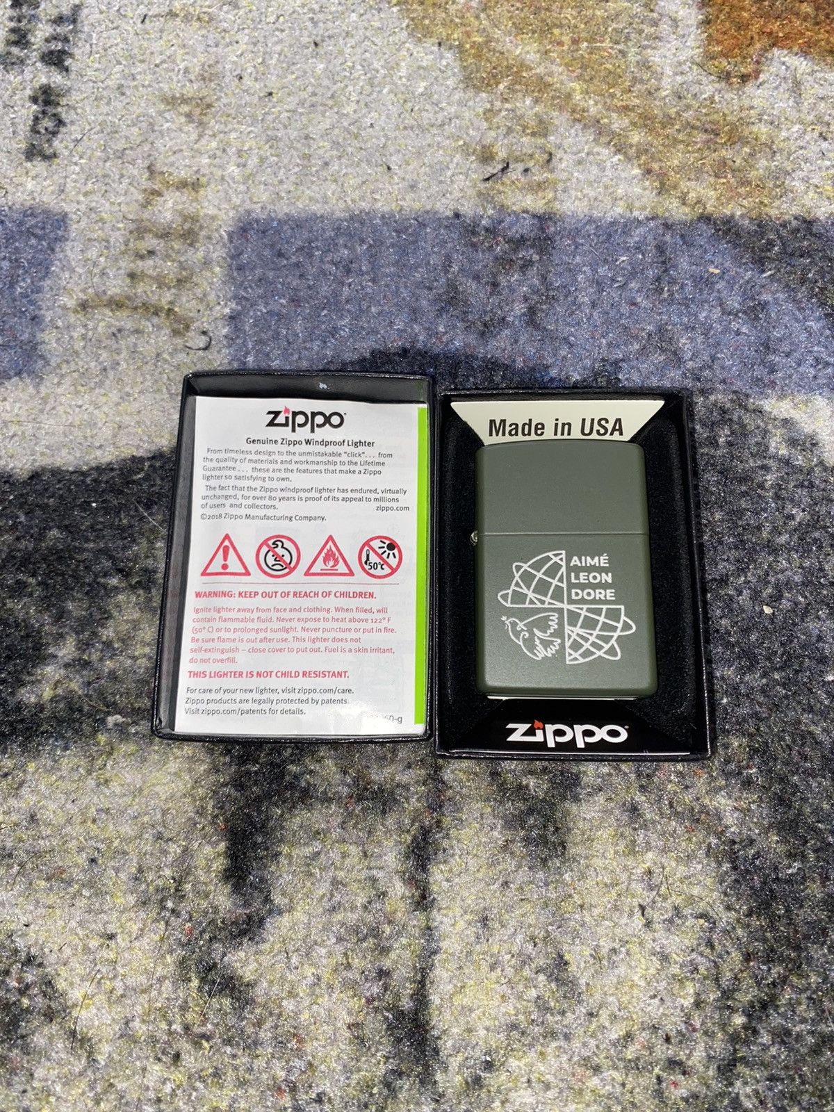 Aime Leon Dore Aime Leon Dore Dove Logo Zippo Lighter Size ONE SIZE - 2 Thumbnail