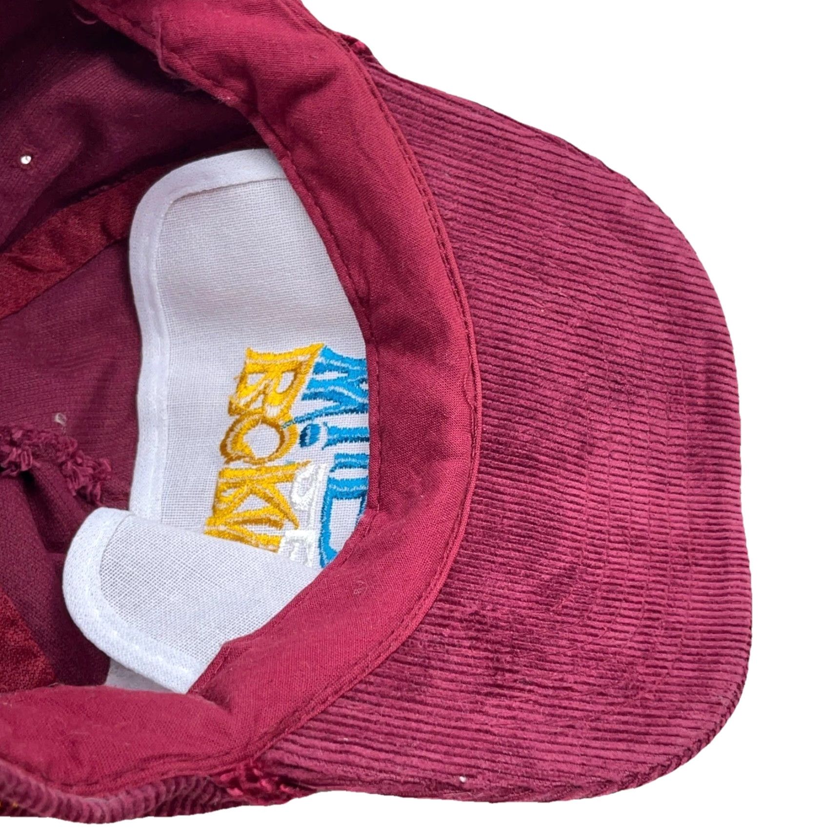 Vintage VINTAGE KC Collections Trucker Hat Corduroy Maroon Adjustable Red 90s 80s Hipster Outdoor Classic Retro Vintage Mens Cap Hat Size ONE SIZE - 6 Thumbnail
