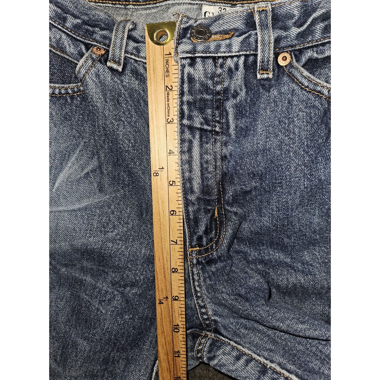Guess VINTAGE Guess Jeans Womens Boot Leg 5-Pocket Denim Blue Medium Wash 32 Regular Bootcut 29in Inseam Womens Men’s? No. Size 24" / US 00 / IT 34 - 4 Thumbnail