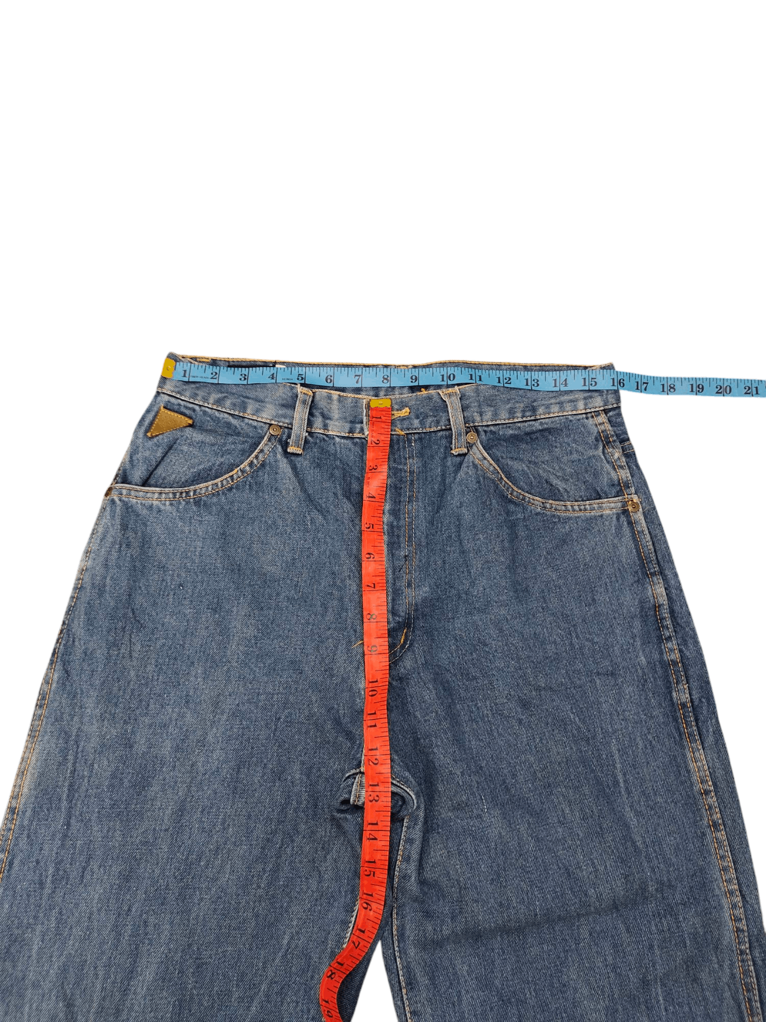 Comme des Garcons × Undercover Loose Jeans Edwin Japan Clawmark Faded Denim Wide Leg Size US 32 / EU 48 - 16 Thumbnail