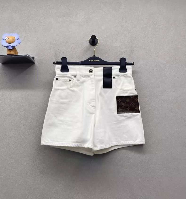 Louis Vuitton Louis Vuitton Color Block Denim Shorts- DMC Size US 32 / EU 48 - 1 Thumbnail