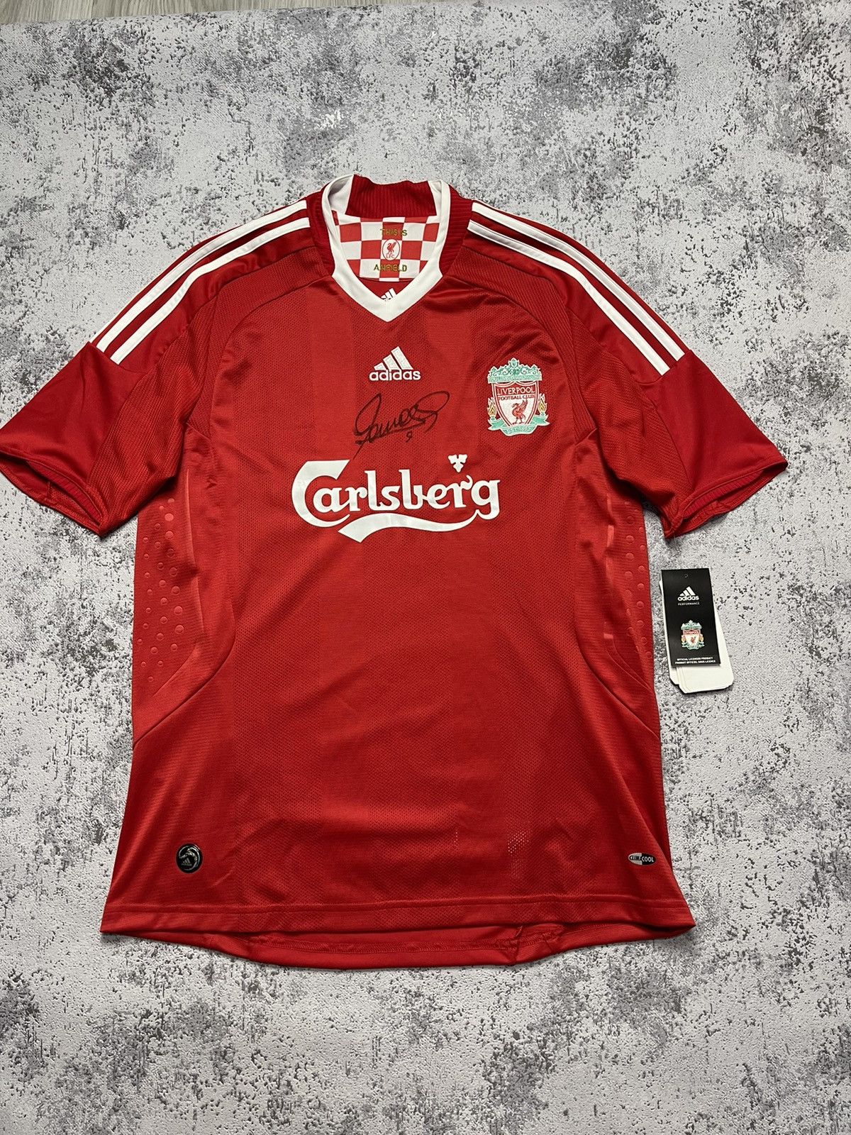 Adidas New With Tags Adidas Liverpool 2008-2010 Home Jersey Size M Size US M / EU 48-50 / 2 - 1 Thumbnail