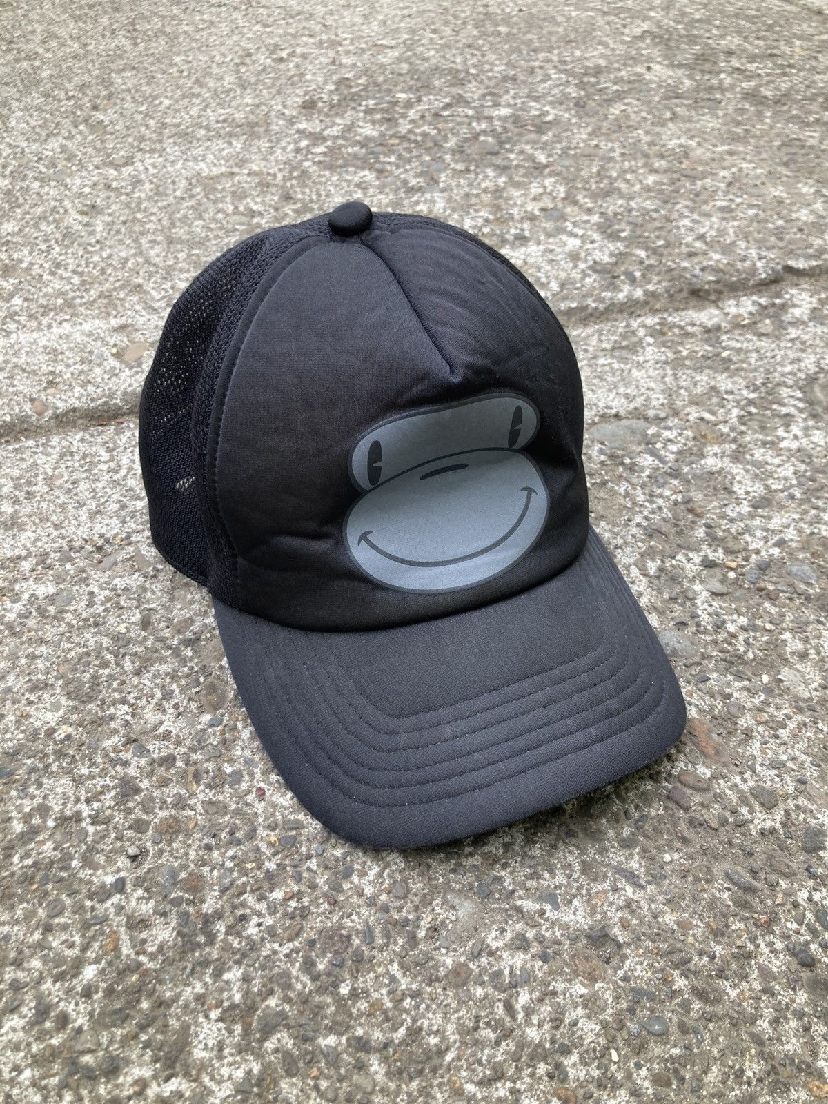 帽子 90's old stussy hat WTAPS Supreme BAPE Bape x Stussy trucker hat Rare hat from 2010 Nigo | Depop