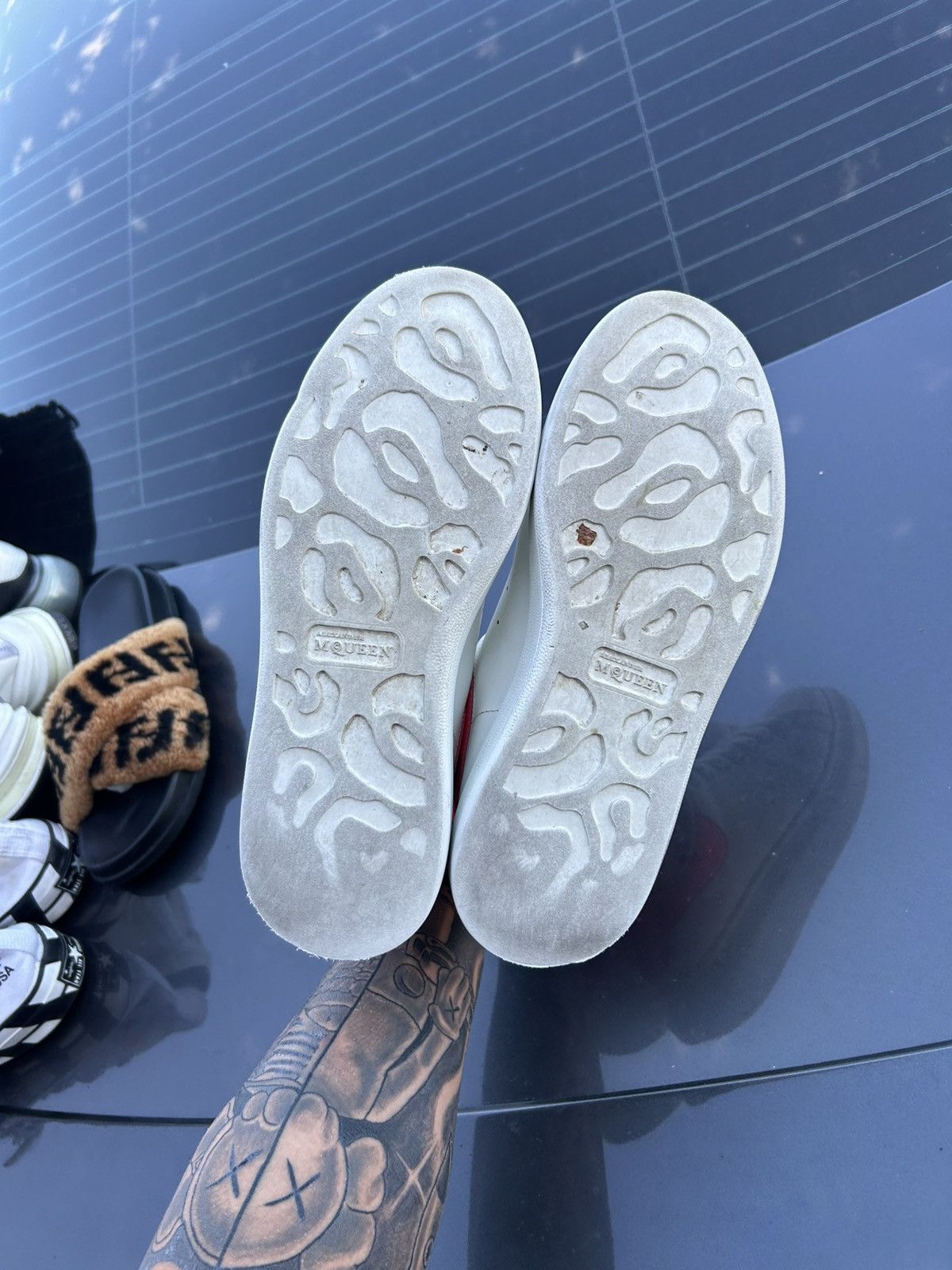 Alexander McQueen Alexander mcqueen white/pink Size US 8 / IT 38 - 5 Thumbnail