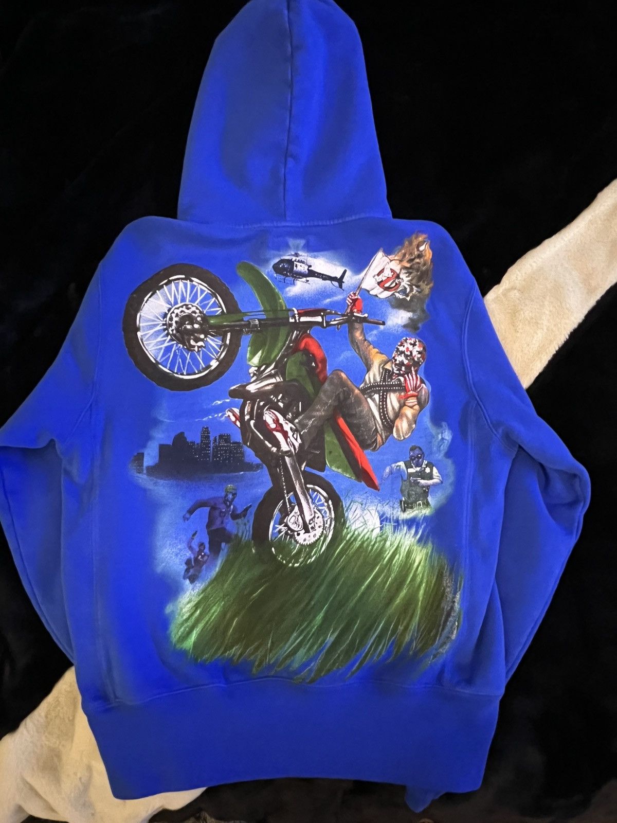 wckdthghts Wckdthghts OTR hoodie (khaleel blue) Size US S / EU 44-46 / 1 - 2 Thumbnail