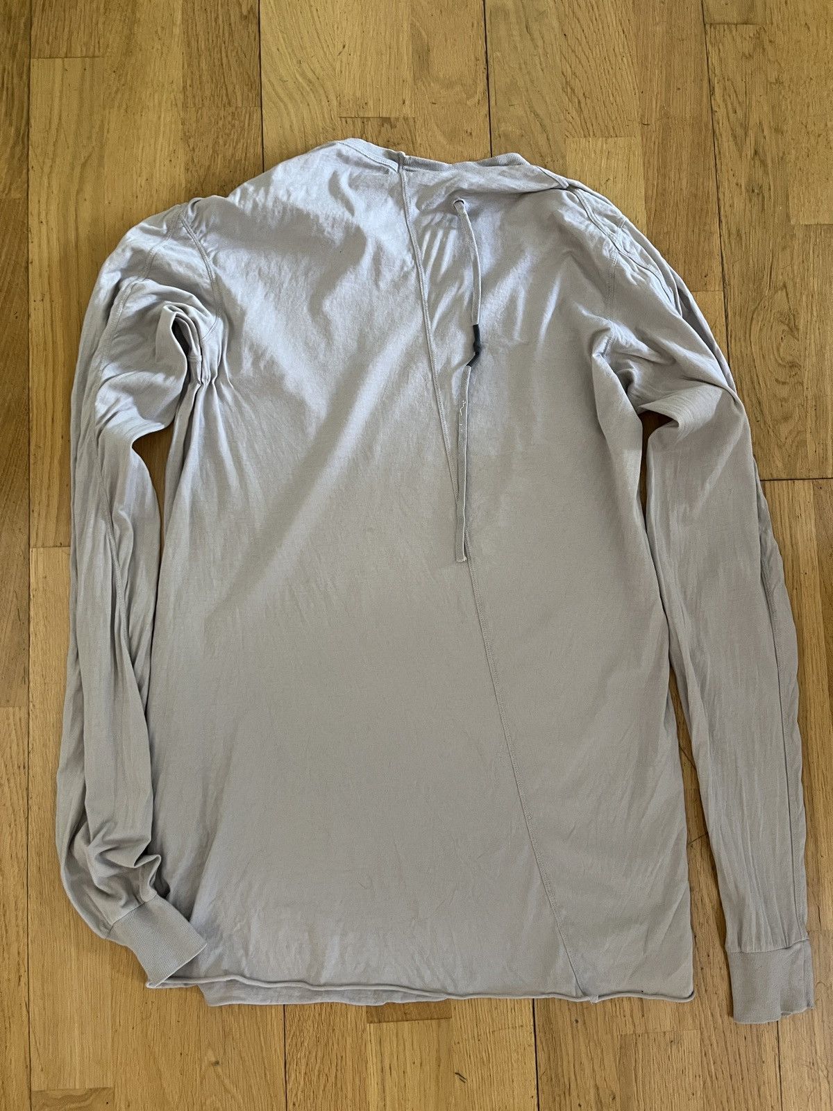 11 By Boris Bidjan Saberi 11 by Boris Bidjan Saberi Gray LS1B Long Sleeve T-Shirt Size US S / EU 44-46 / 1 - 2 Thumbnail