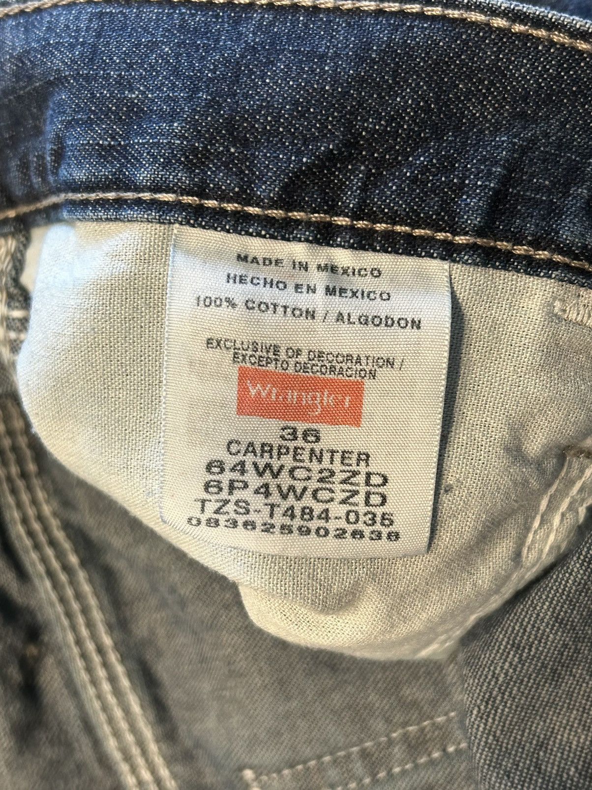 Wrangler Wrangler Vintage Carpenter Jean Shorts Size US 36 / EU 52 - 5 Thumbnail
