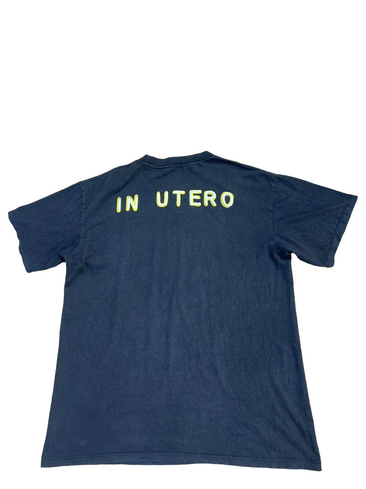 Band Tees Vintage Y2K Nirvana In Utero Grunge Rock Band t shirt Size US L / EU 52-54 / 3 - 14 Thumbnail