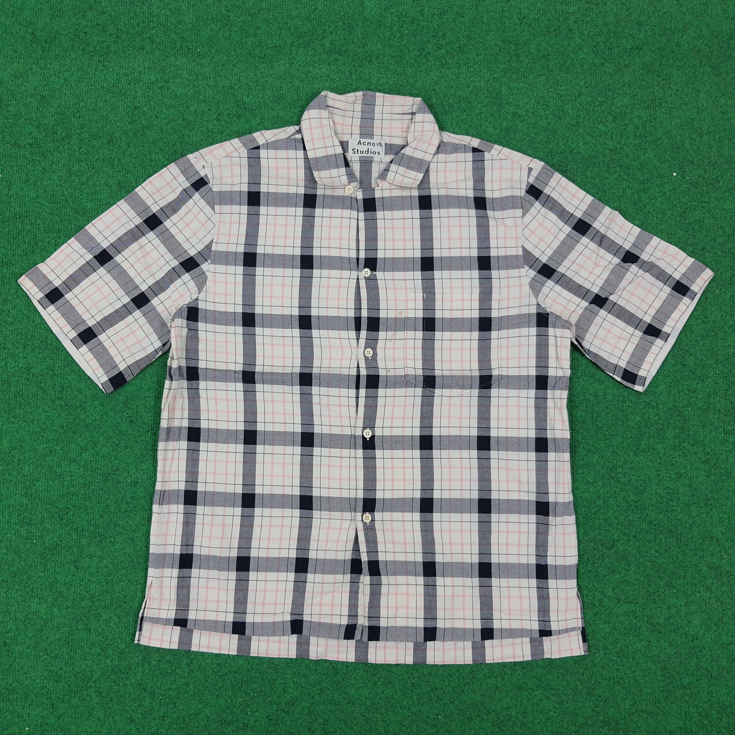 Acne Studios × Vintage Vintage Acne Studios Designer Button Up Shirt Size US M / EU 48-50 / 2 - 1 Thumbnail