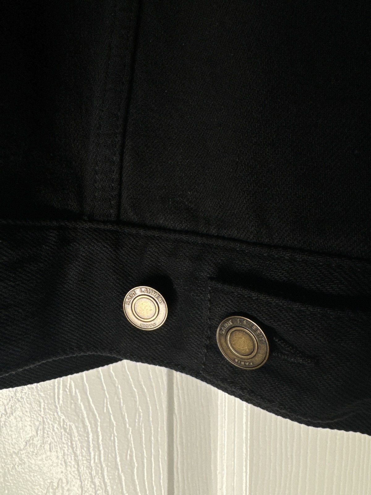 Saint Laurent Paris SAINT LAURENT EGG SHAPE DENIM JACKET BRAND NEW Size US L / EU 52-54 / 3 - 6 Thumbnail