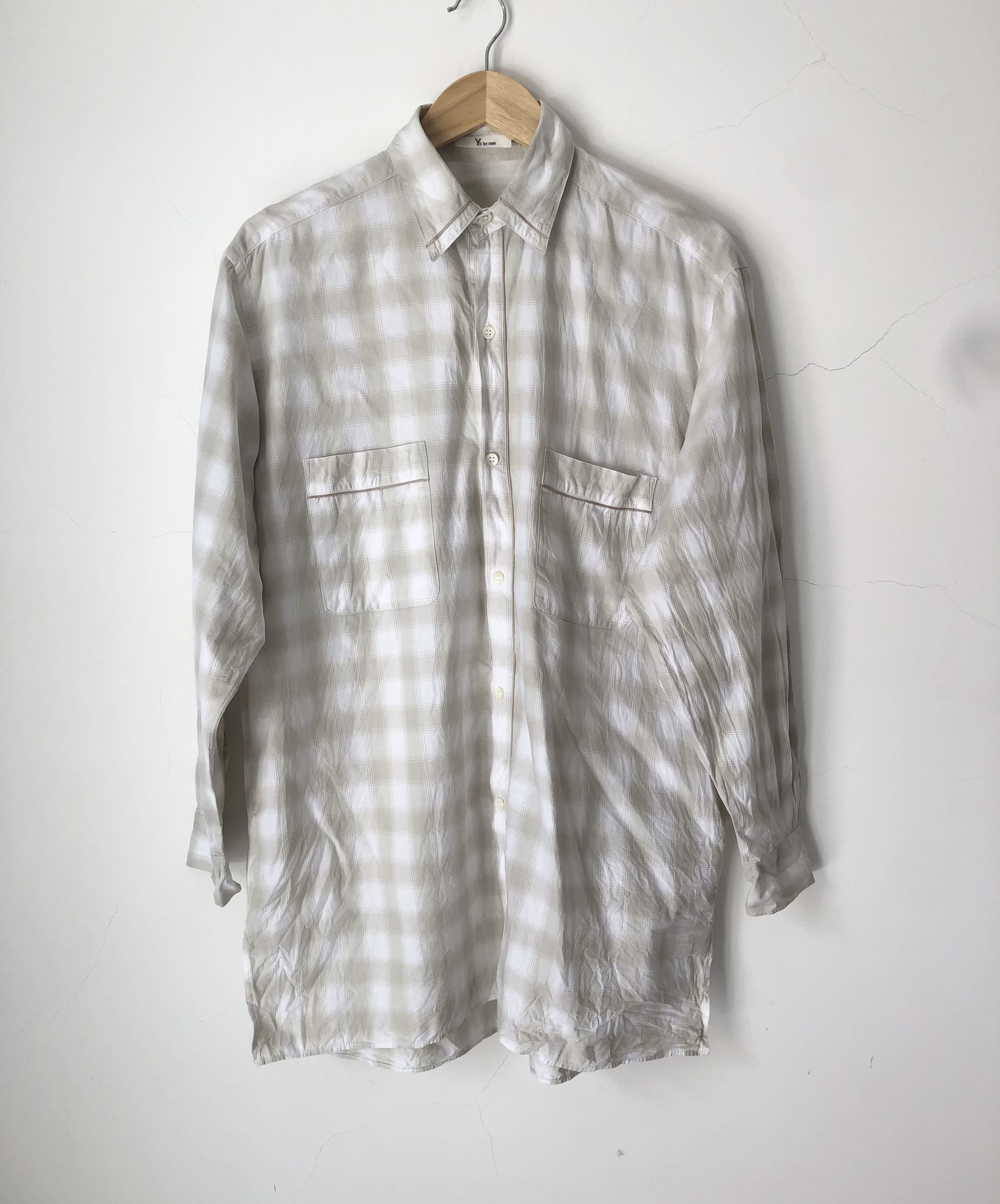 Y's for Men plaid shirt Size US M / EU 48-50 / 2 - 1 Thumbnail