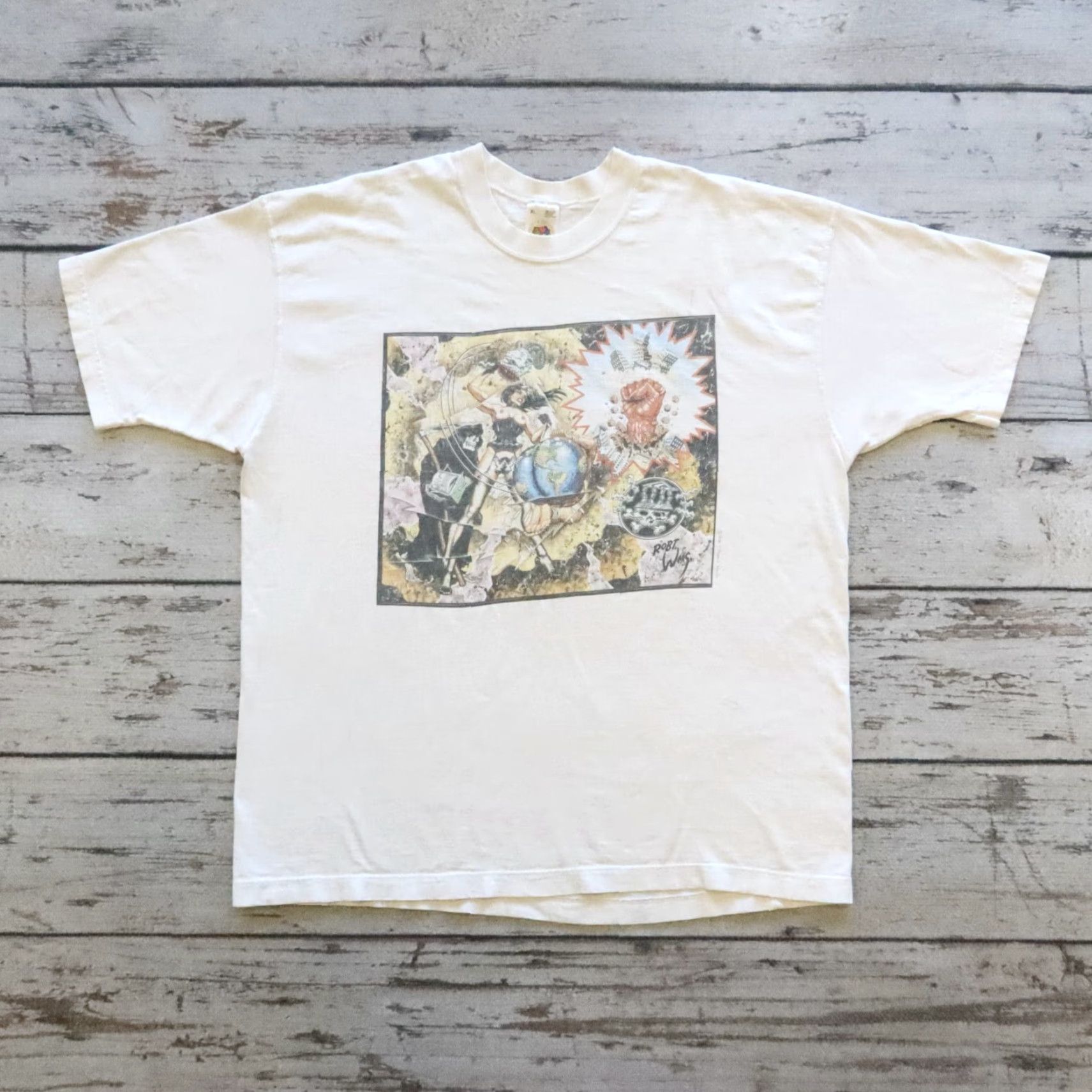 Vintage Vintage Robert Williams Magnitude X Tee Tshirt Size US XL / EU 56 / 4 - 2 Thumbnail