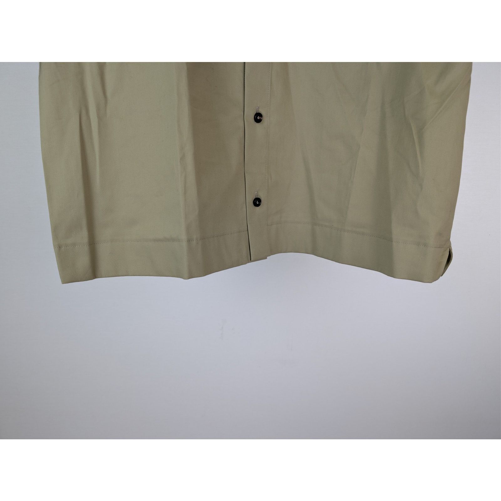 Bottega Veneta o1rshd1 Soft Organic Cotton Shirt in Travertine Size US M / EU 48-50 / 2 - 4 Thumbnail