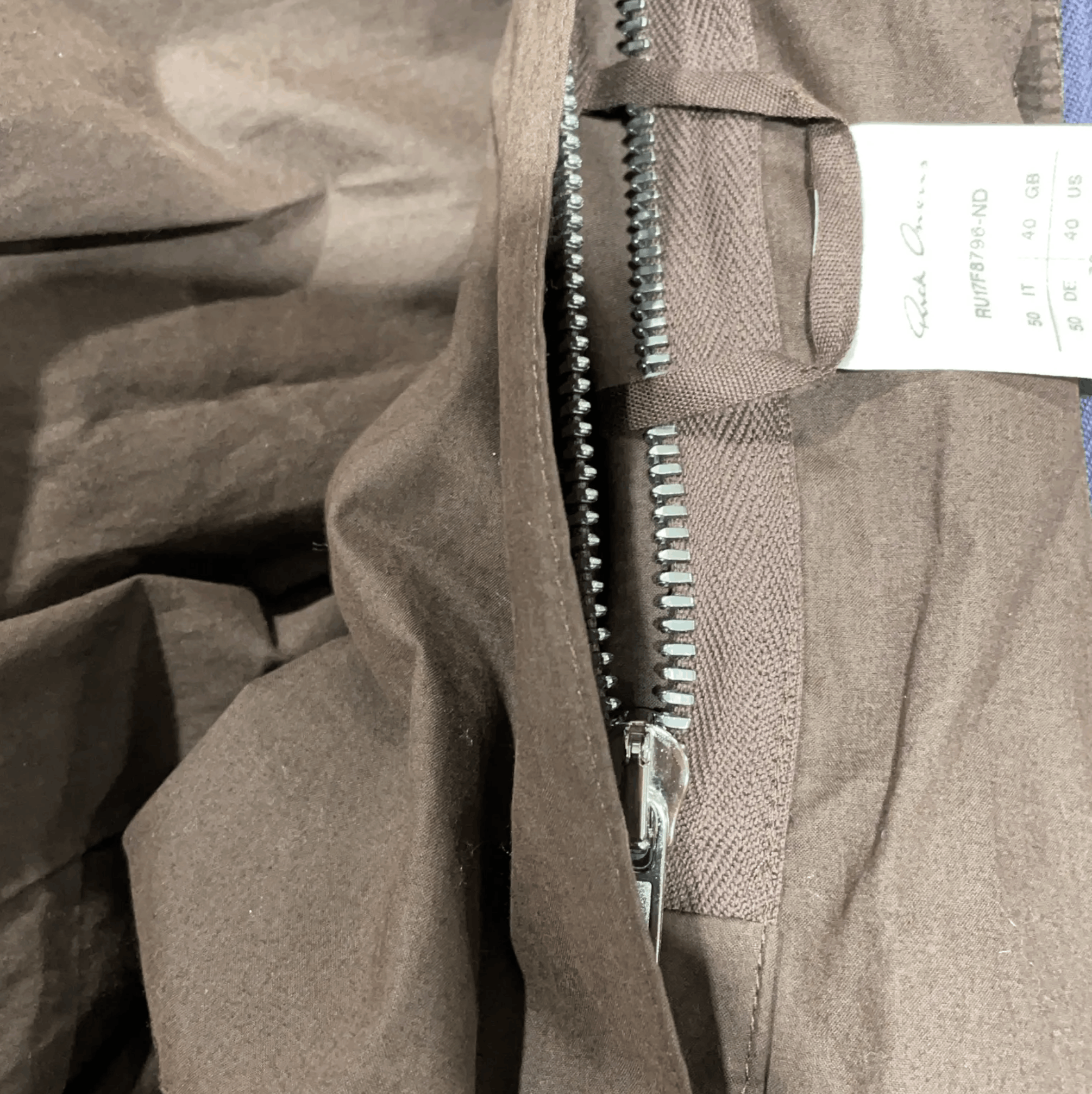 Rick Owens RARE: FW17 Glitter Faun Plum Long Bomber Jacket IT 50 – Size US M / EU 48-50 / 2 - 7 Thumbnail