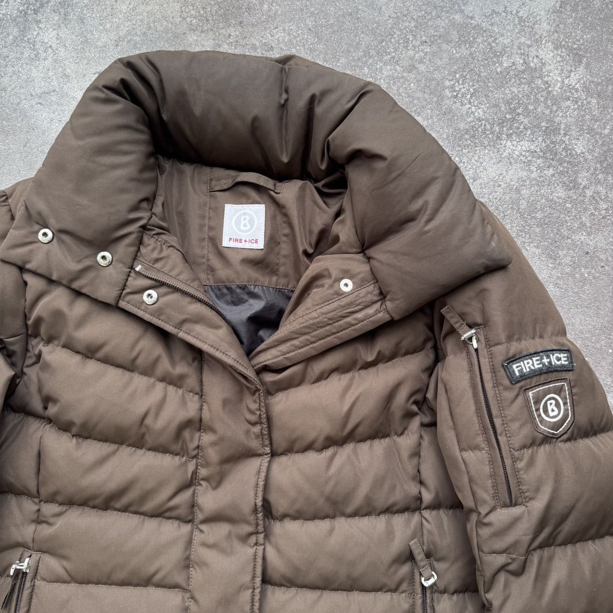 Bogner Bogner Fur Hooded Ski Down Puffer Jacket Size M / US 6-8 / IT 42-44 - 7 Thumbnail