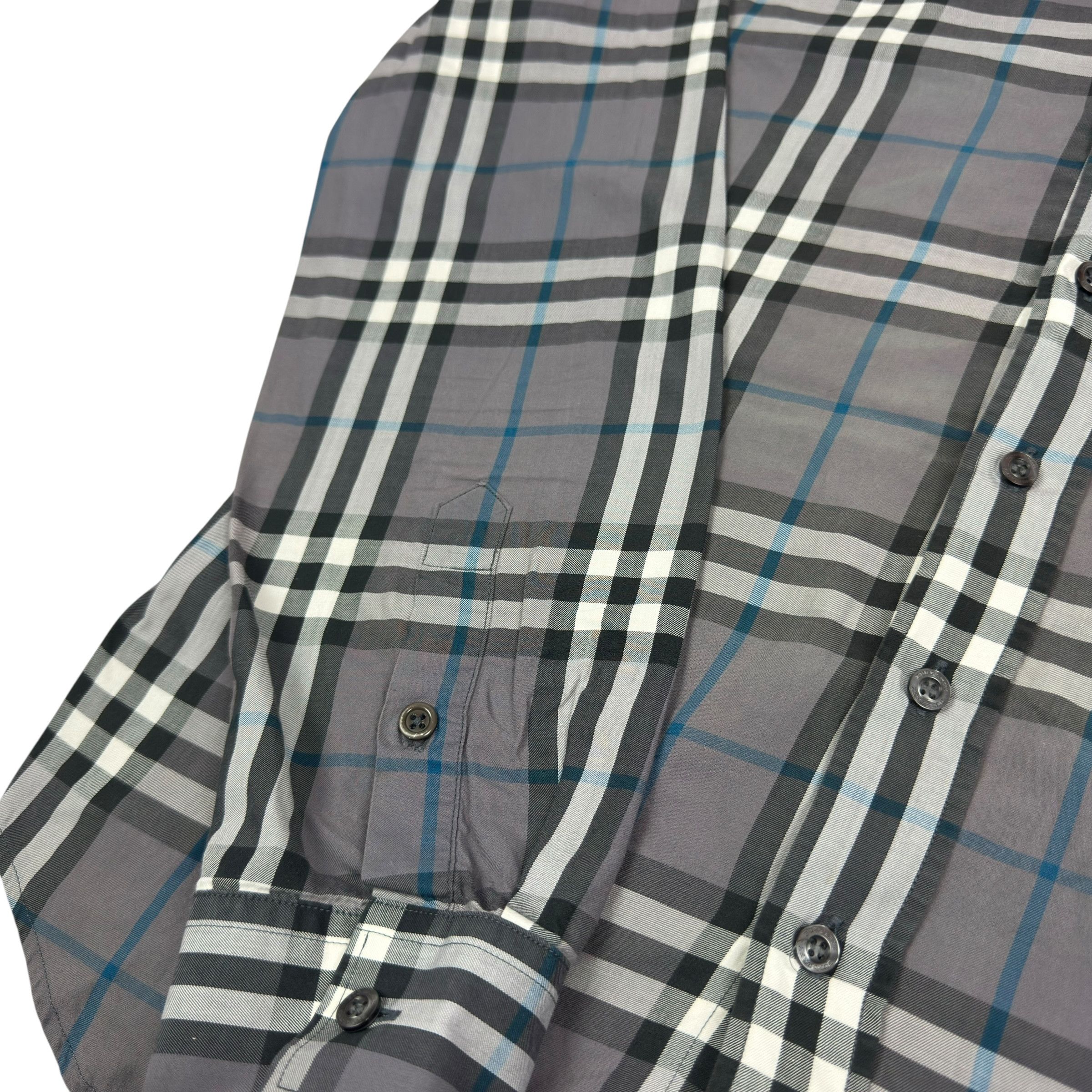 Burberry Burberry Brit Mens checked Collared Button-Up Shirt Large Size US L / EU 52-54 / 3 - 9 Thumbnail