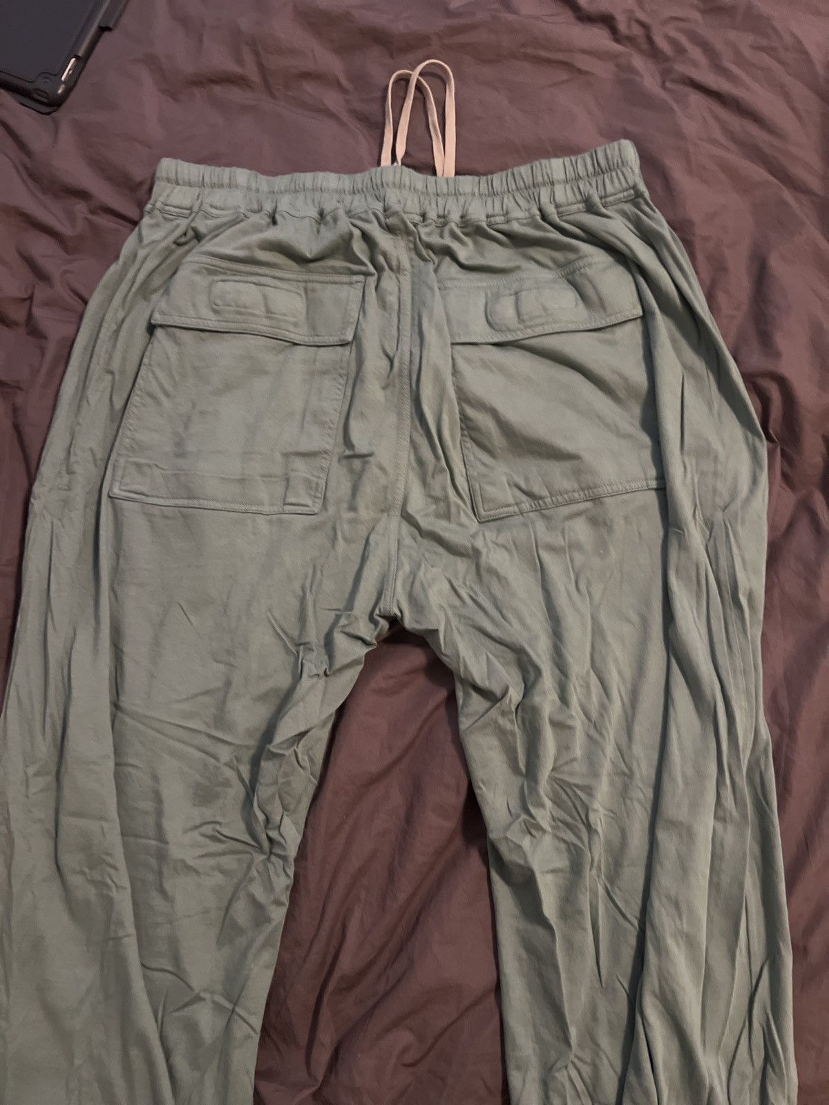 Rick Owens Drkshdw Teal rick owens drkshdw lounge pants Size US 34 / EU 50 - 2 Thumbnail