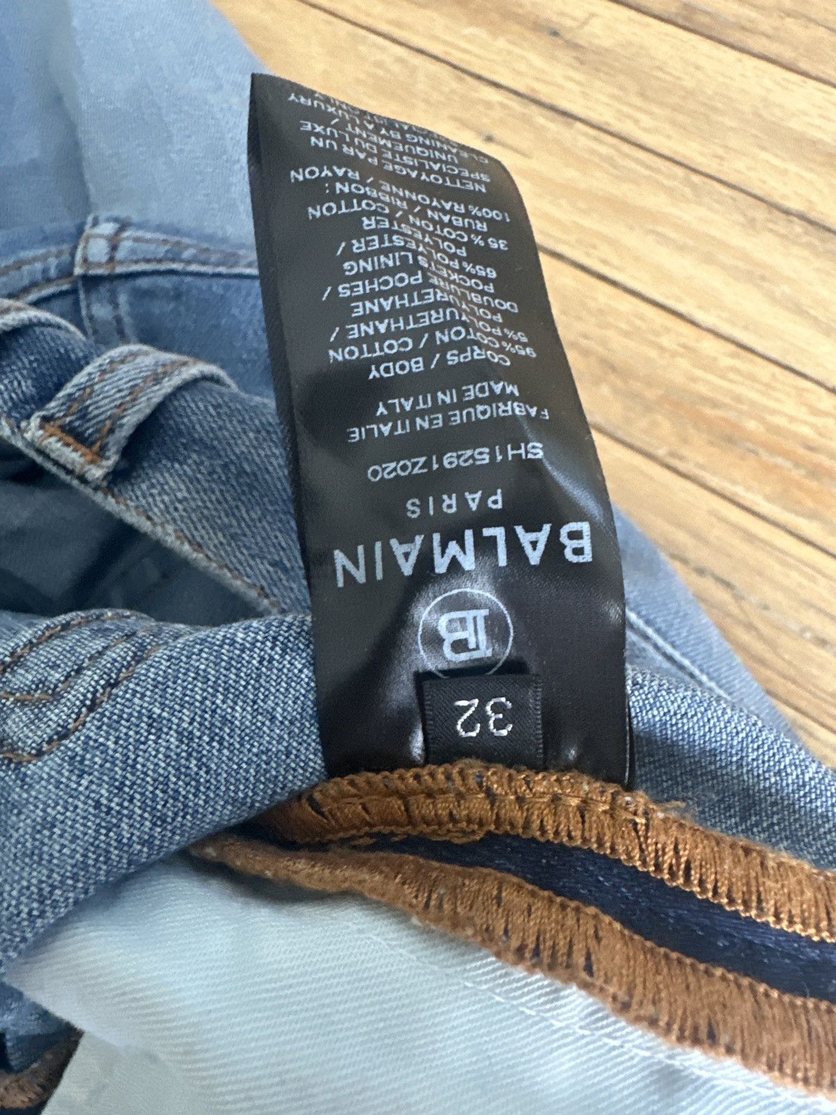 Balmain Balmain Jeans Size US 32 / EU 48 - 1 Thumbnail