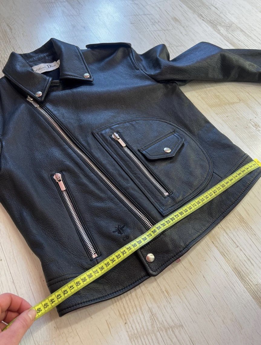Dior Christian Dior Diorangeles Biker Jacket Goat Leather Moto Size S / US 4 / IT 40 - 17 Thumbnail