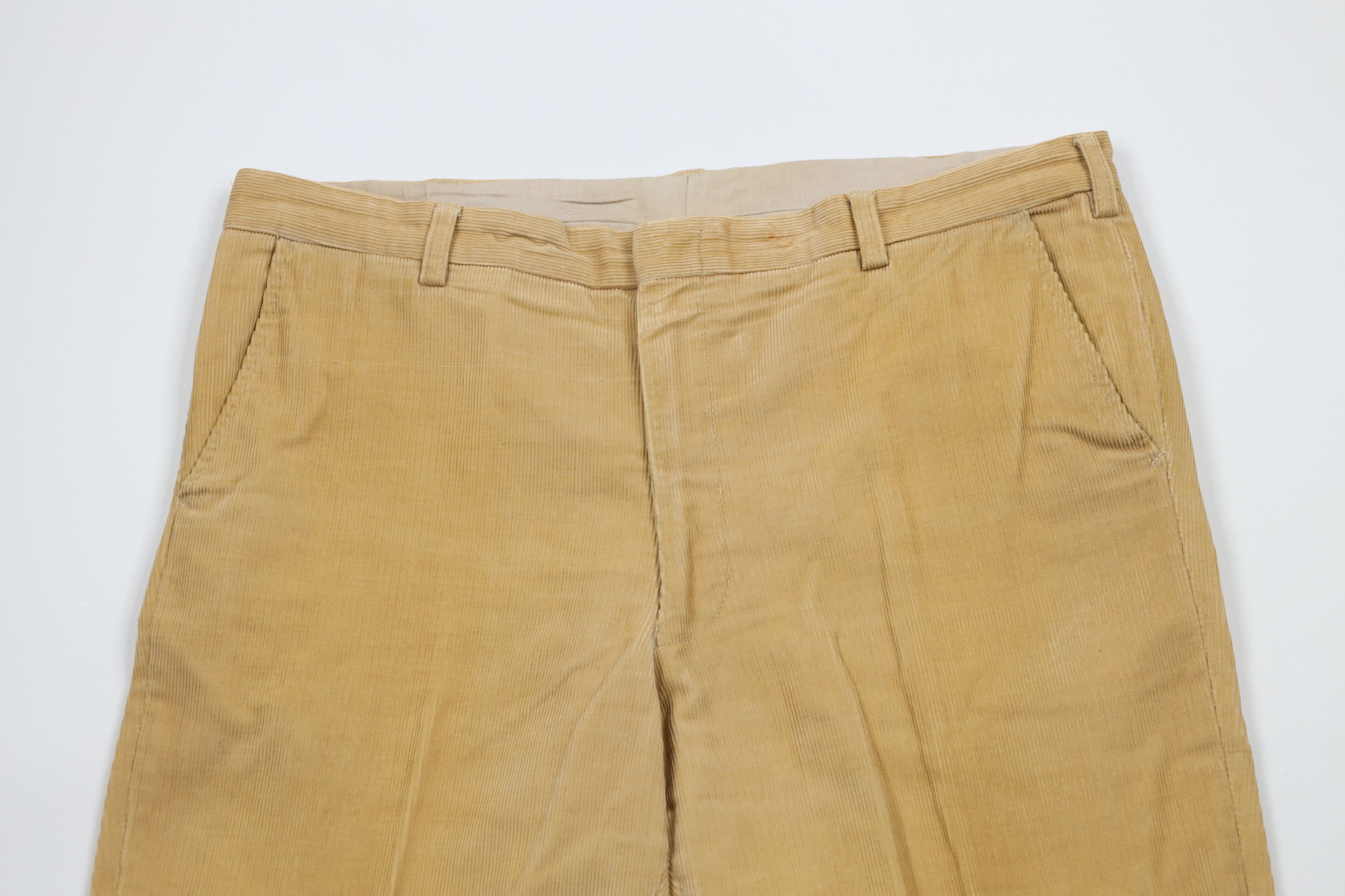 Vintage Vintage 70s Streetwear Wide Leg Bell Bottoms Corduroy Pants Size US 36 / EU 52 - 2 Thumbnail