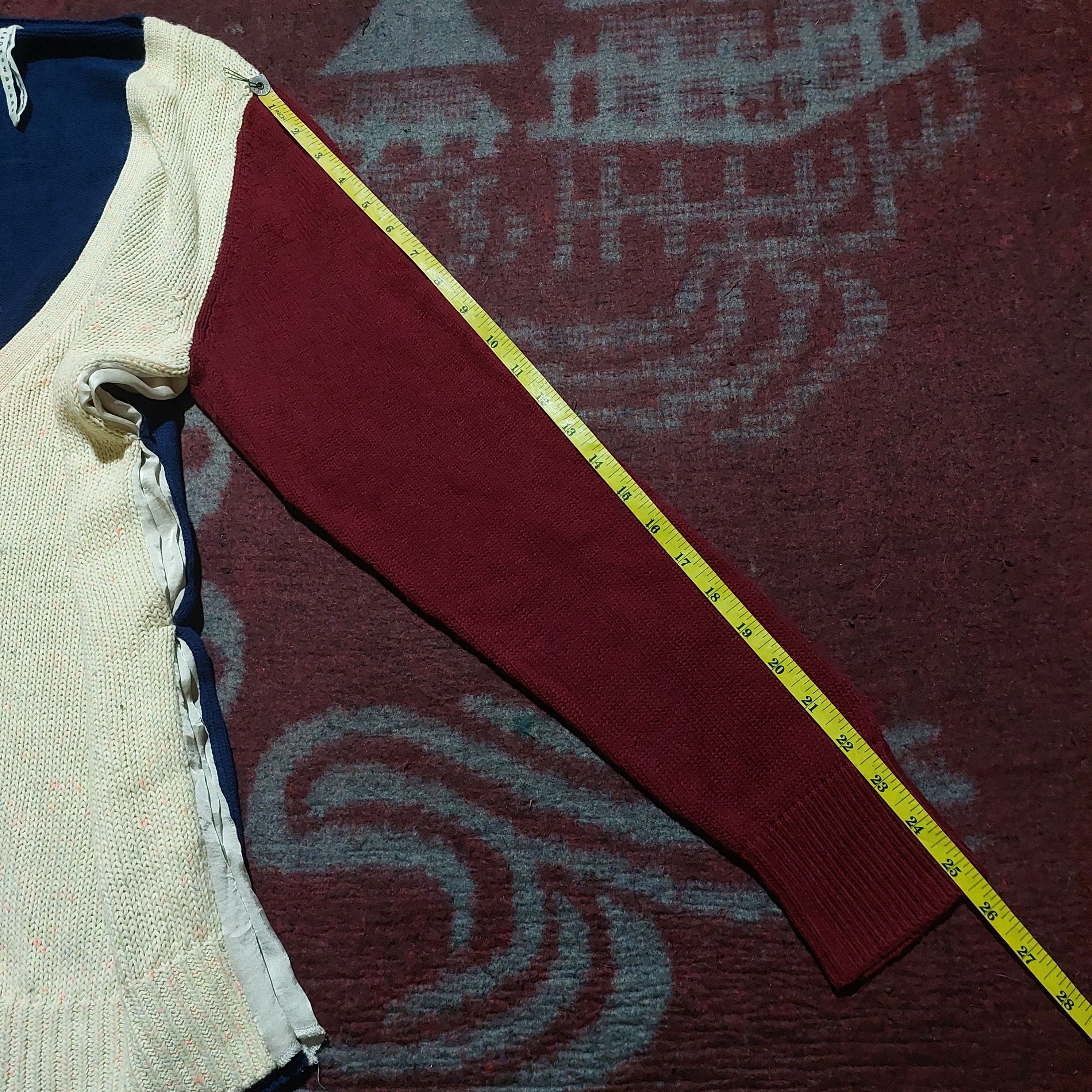 Issey Miyake SunaoKuwahara issey miyake color block cardigan Size US M / EU 48-50 / 2 - 17 Thumbnail