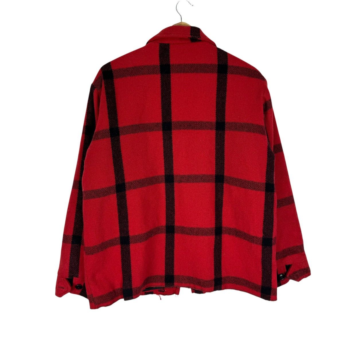 Hunter × Vintage ⚡️60s FOX KNAPP BUFFALO RED TARTAN JACKET Size US L / EU 52-54 / 3 - 10 Thumbnail
