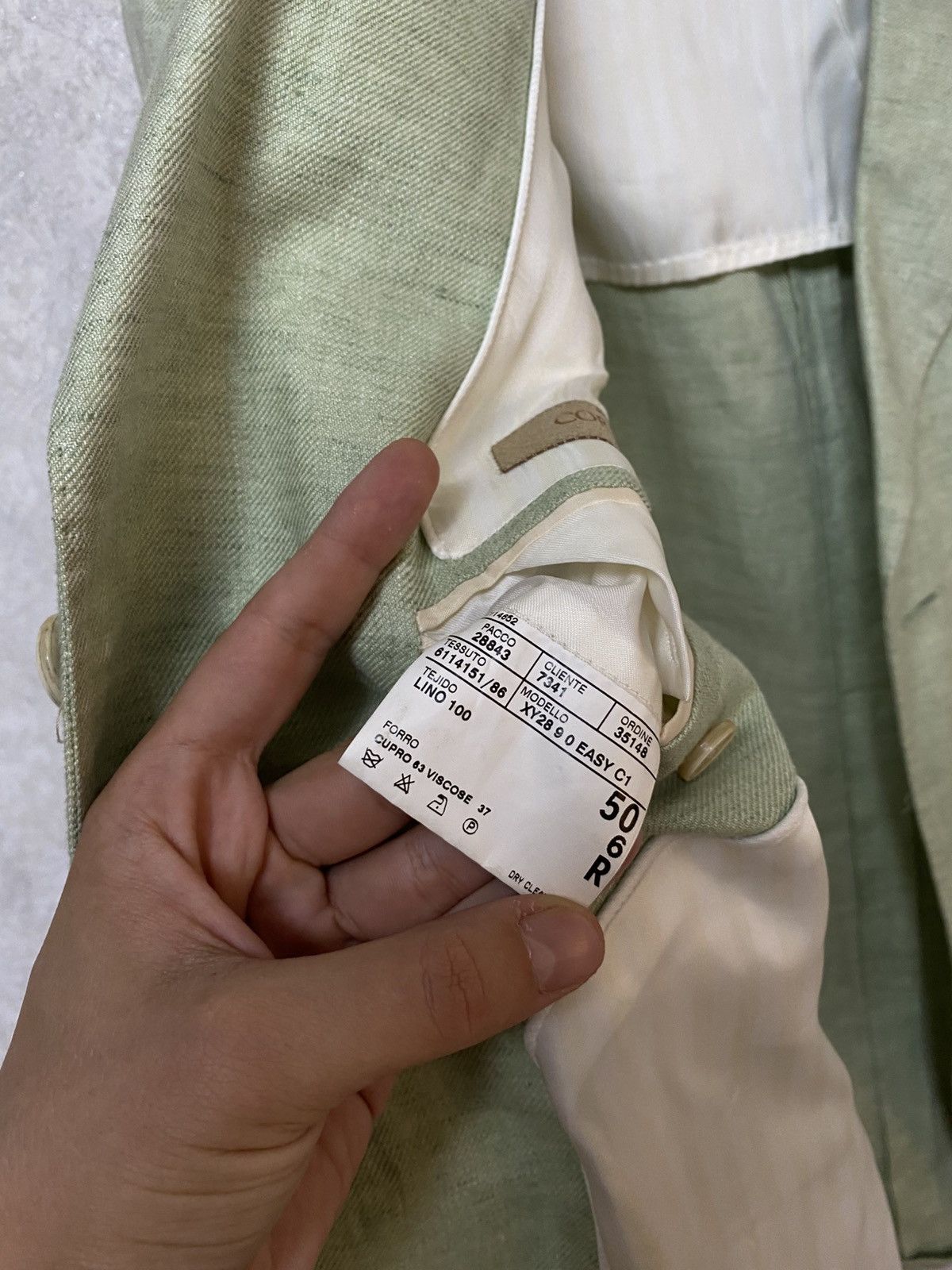 Corneliani Corneliani premium cupro blazer jacket Size 50R - 6 Thumbnail