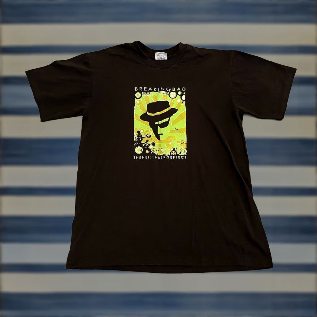 Vintage Breaking Bad Season 2 Shirt Heisenberg TV Show Size Large T-Shirt Mens Black Cotton Eagle USA Regular Short Sleeve Size US L / EU 52-54 / 3 - 1 Thumbnail