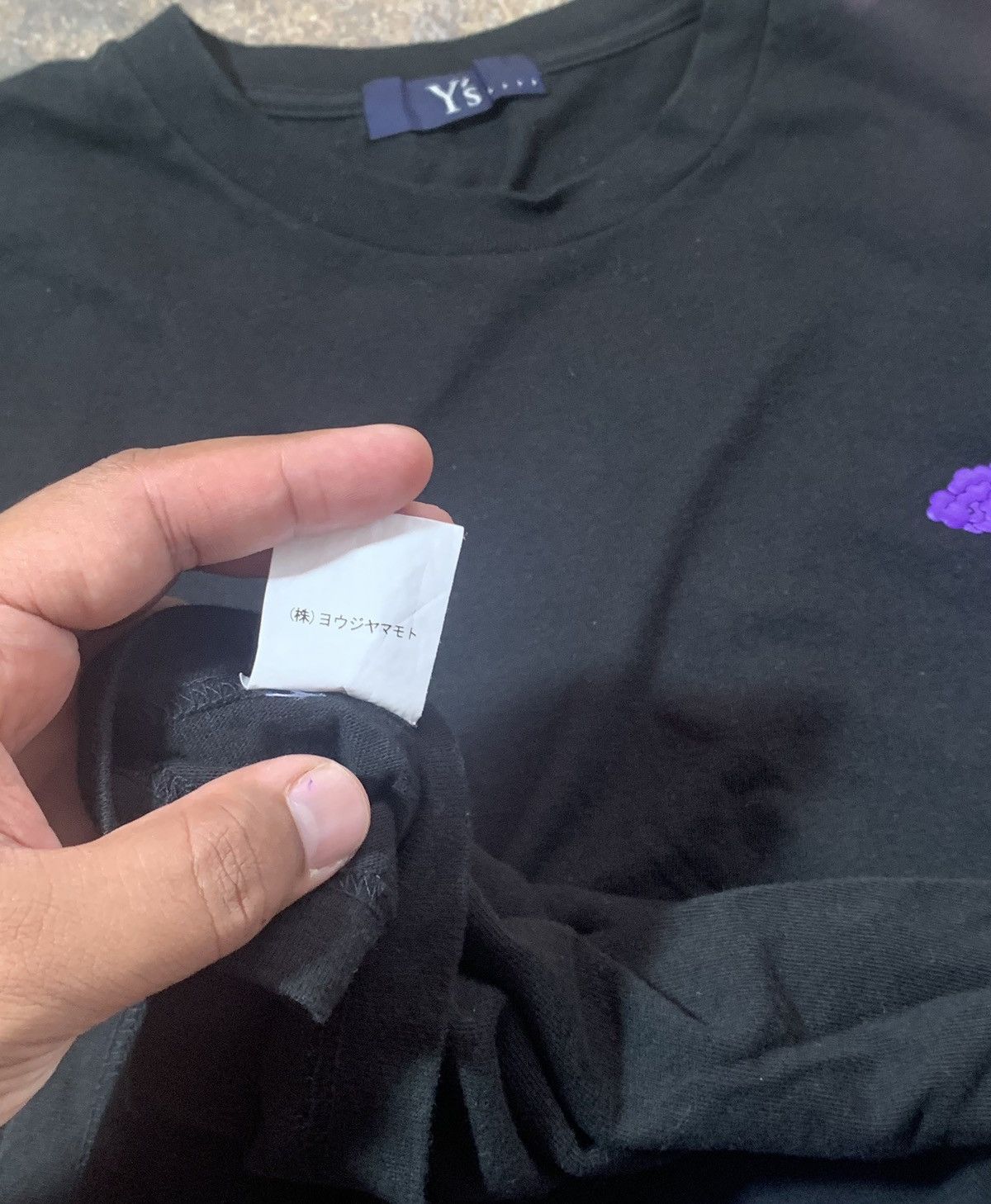 Yohji Yamamoto Rare Y's Yohji Yamamoto Sample Tshirt Size US L / EU 52-54 / 3 - 7 Thumbnail